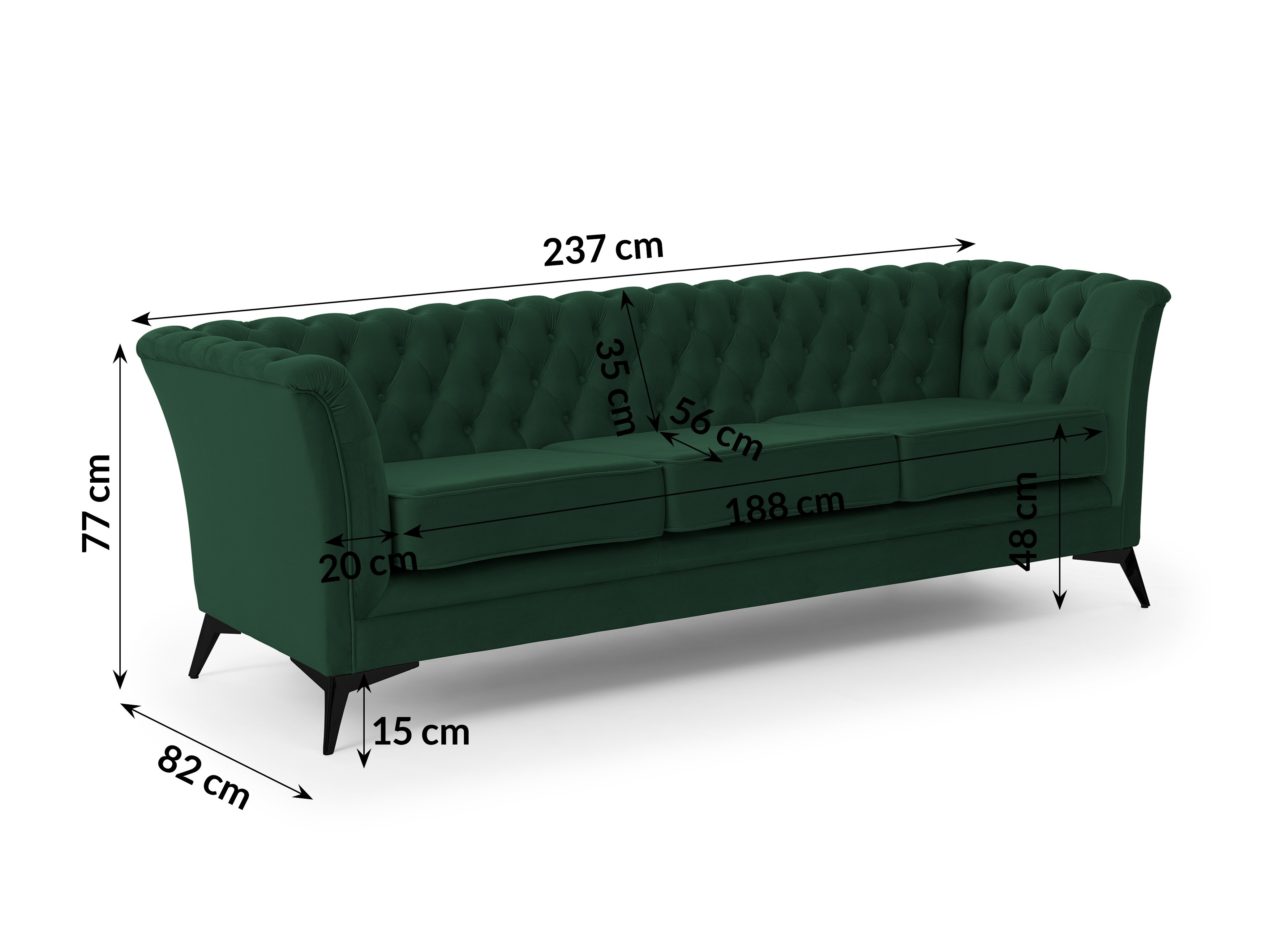Sofa Rocklin 120 (Riviera 38)