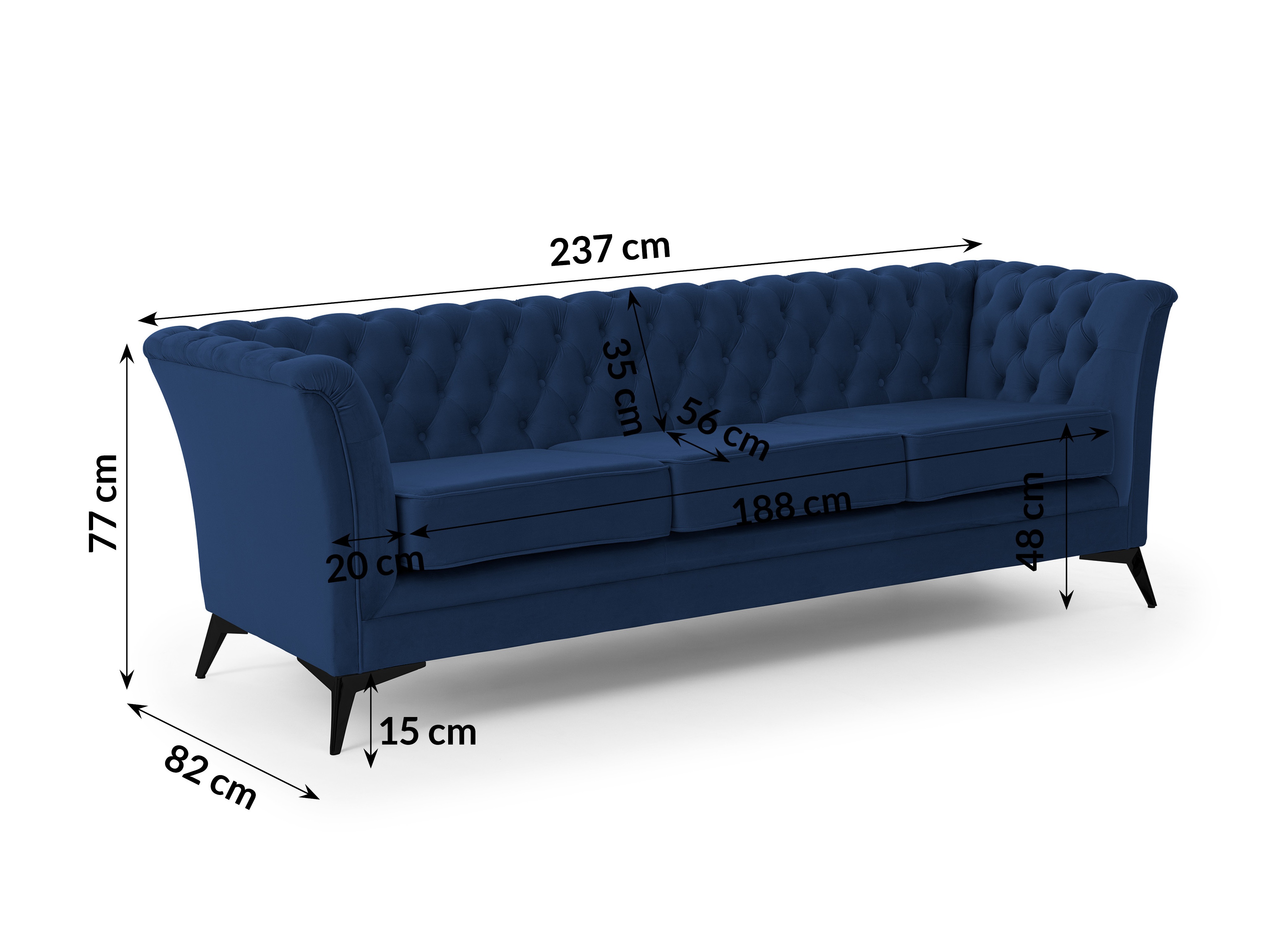 Sofa Rocklin 120 (Riviera 81)