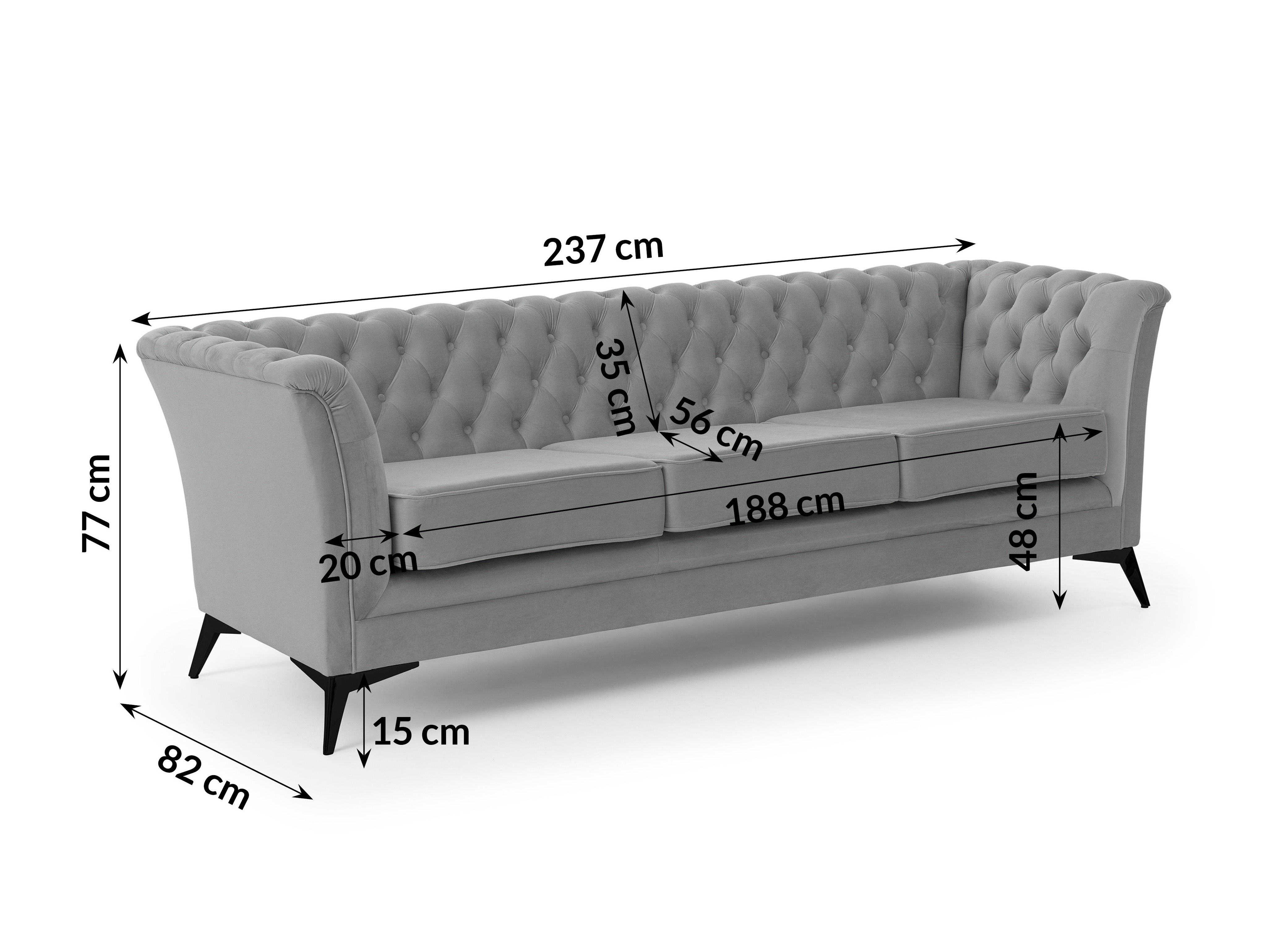 Sofa Rocklin 120 (Riviera 91)
