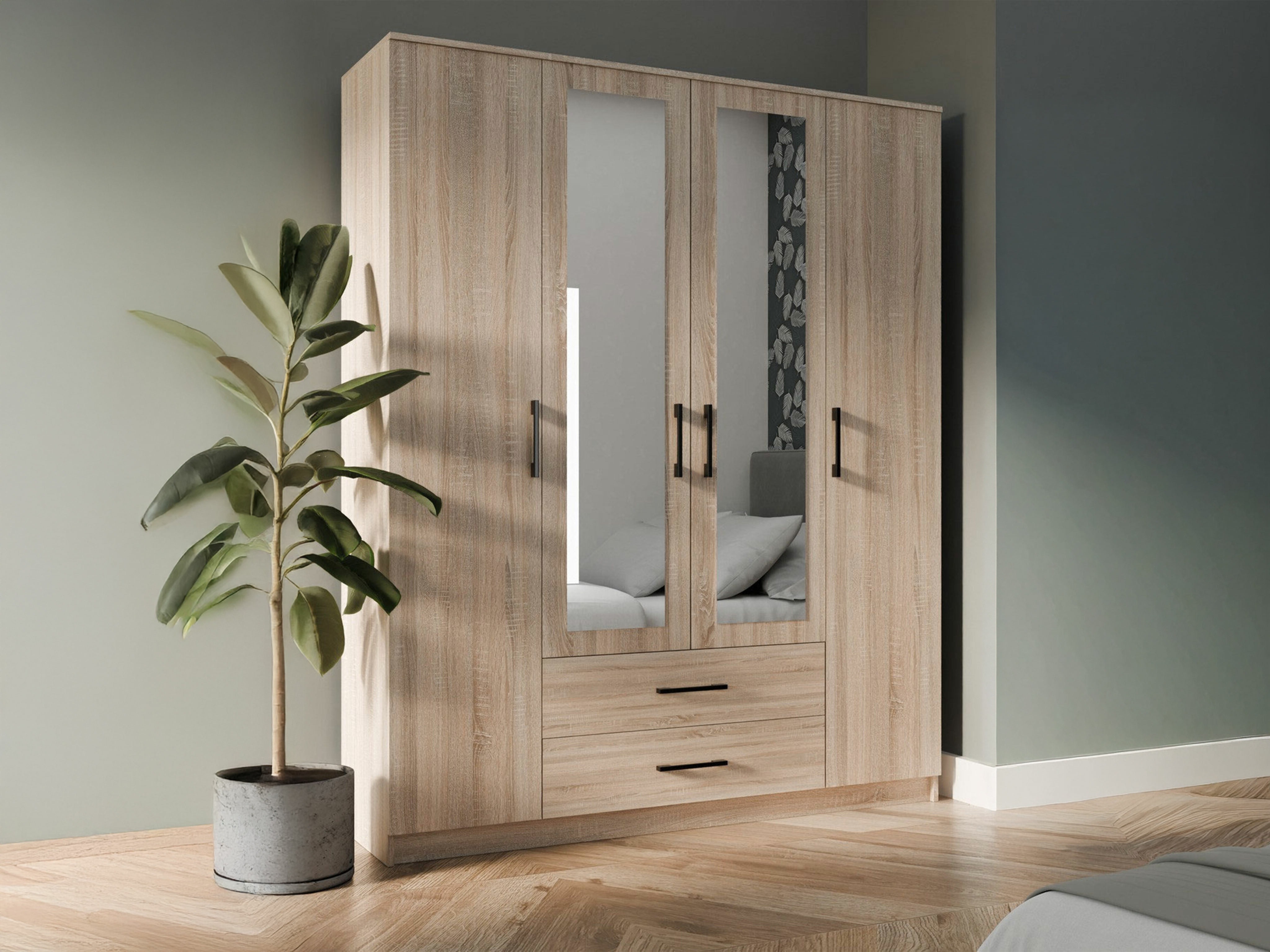 Wardrobe Mandeville 117 (Sonoma oak)