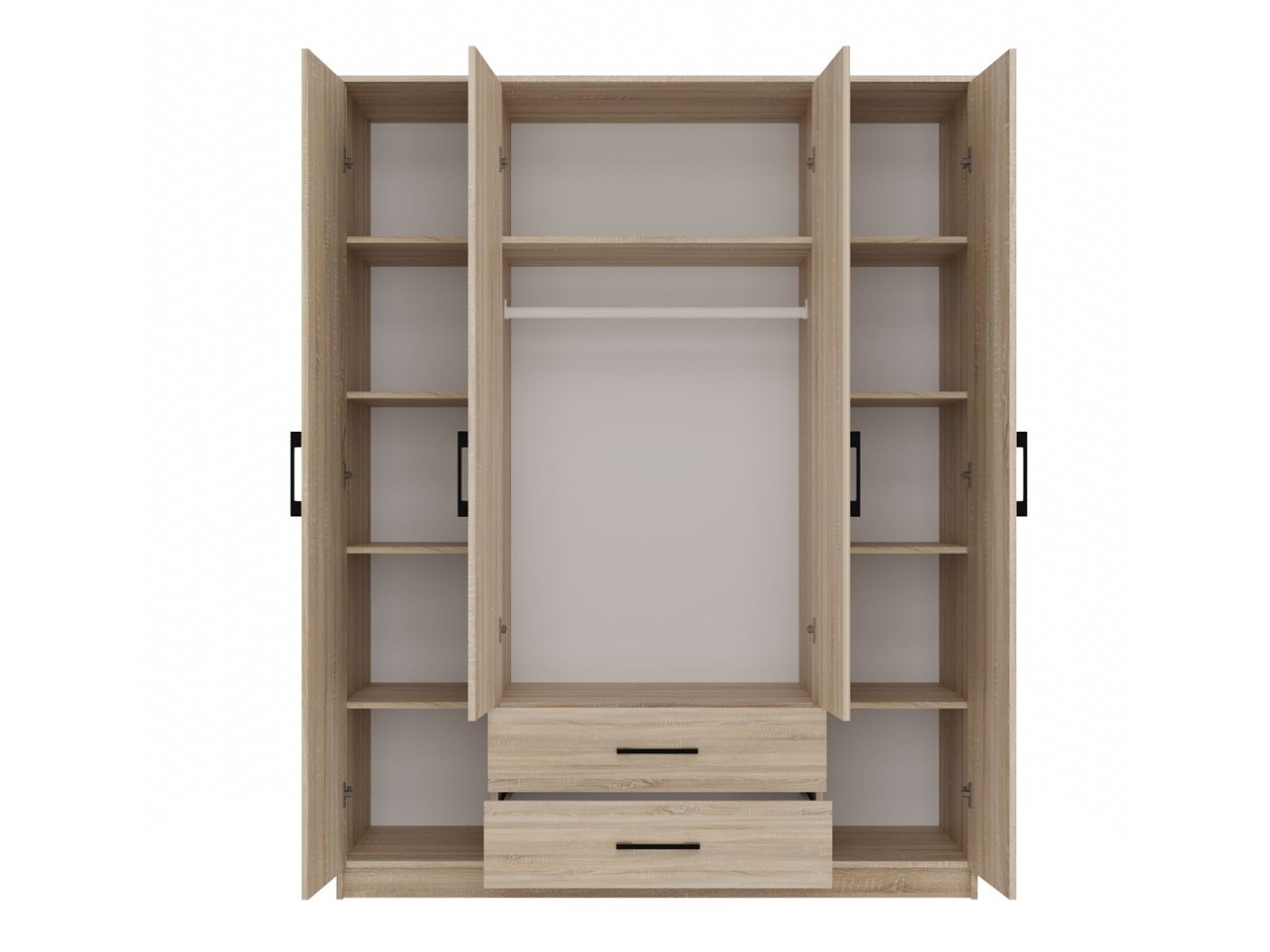 Wardrobe Mandeville 117 (Sonoma oak)