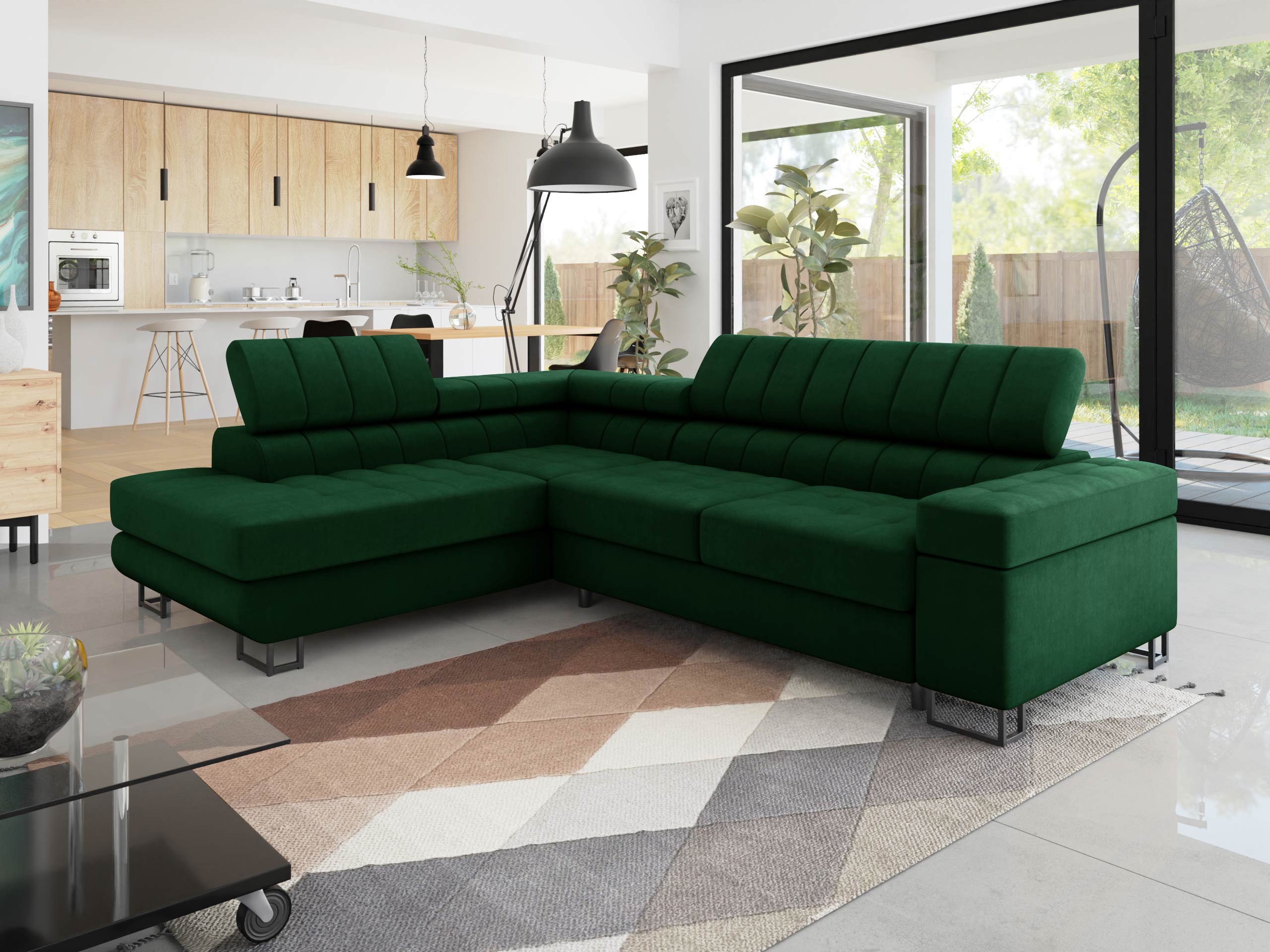 Corner sofa Comfivo 247 (Piano 26)