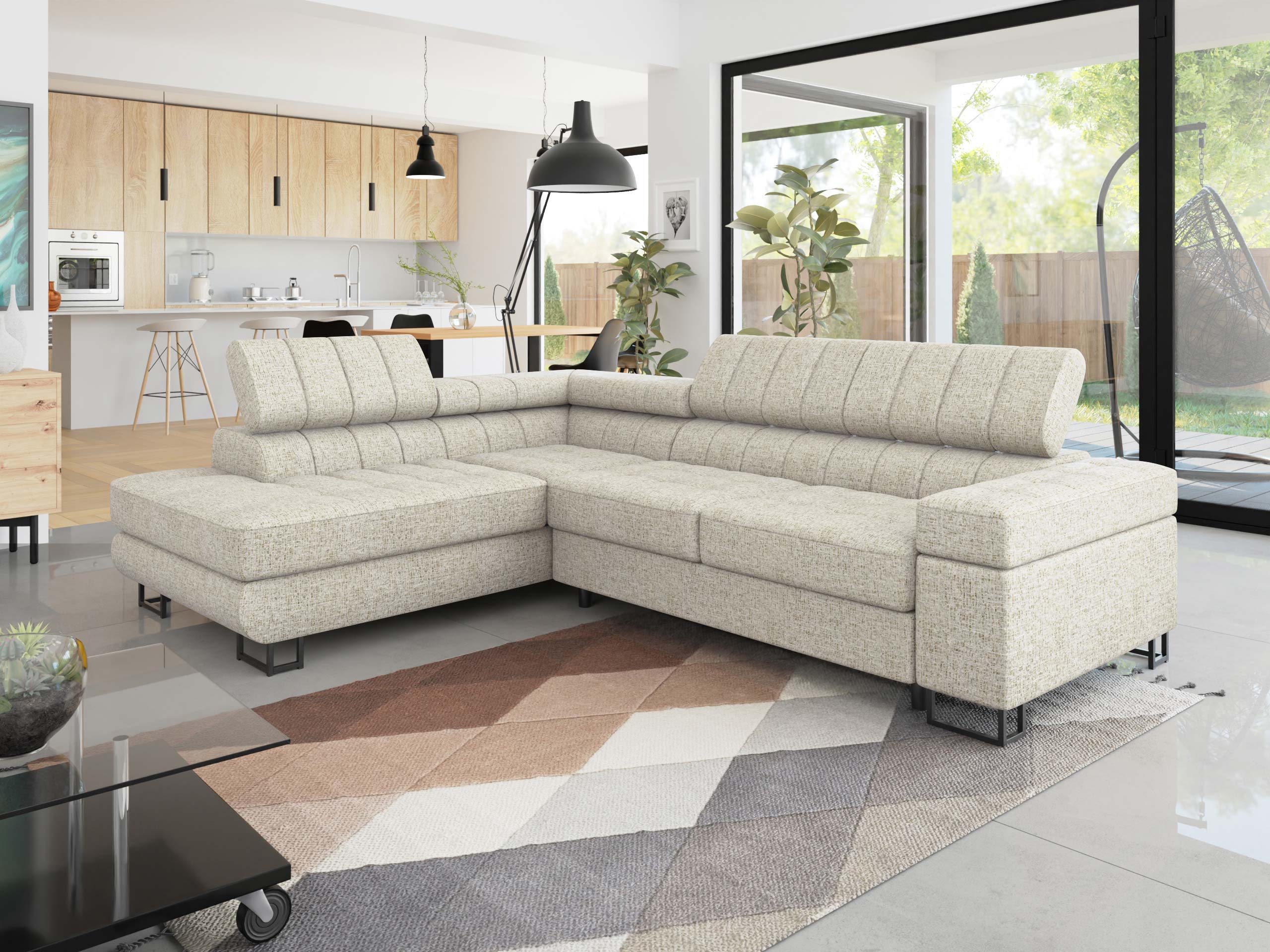 Corner sofa Comfivo Anima I (Corbett 08)