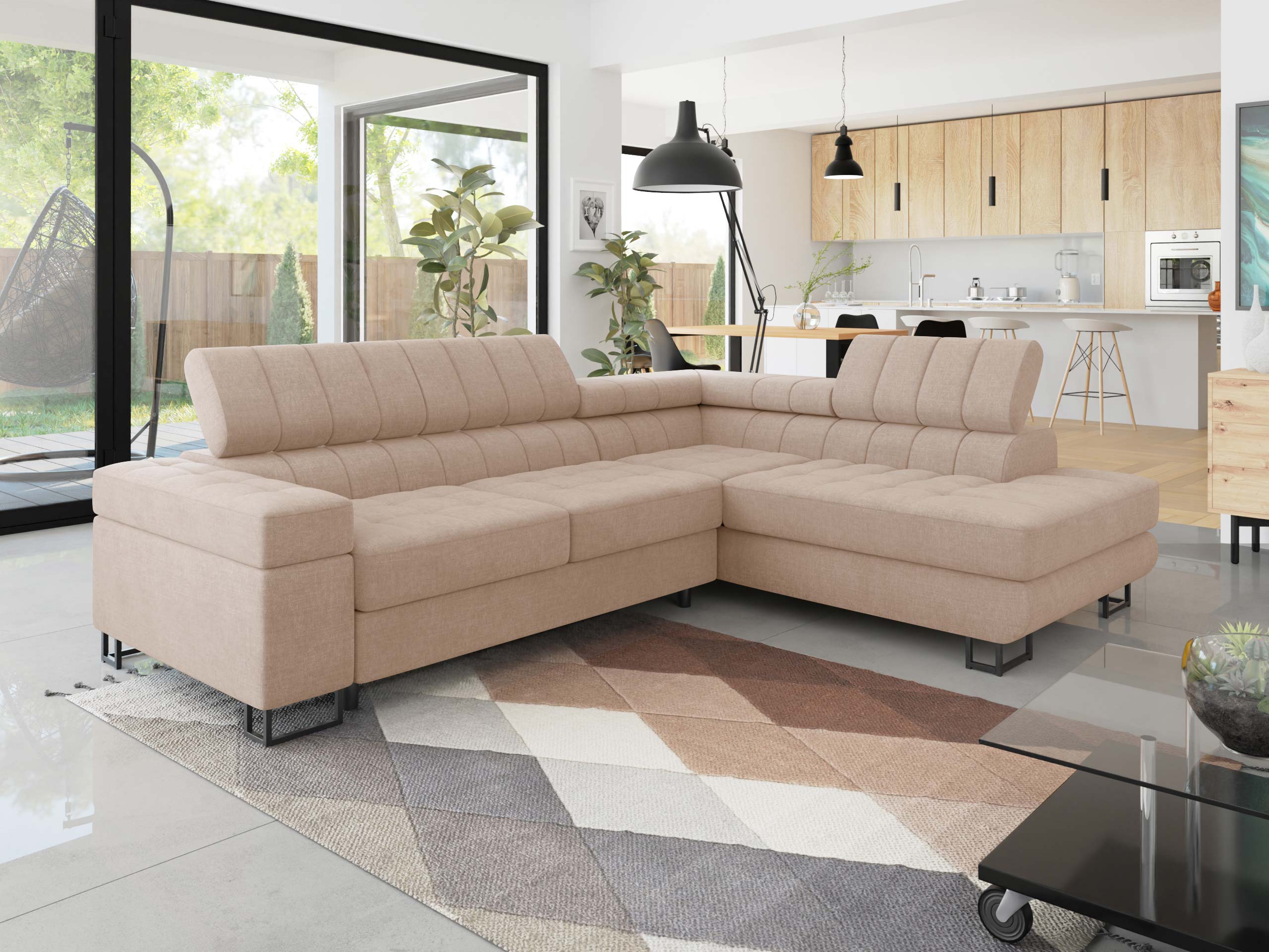 Corner sofa Comfivo Anima I (Maya 15)