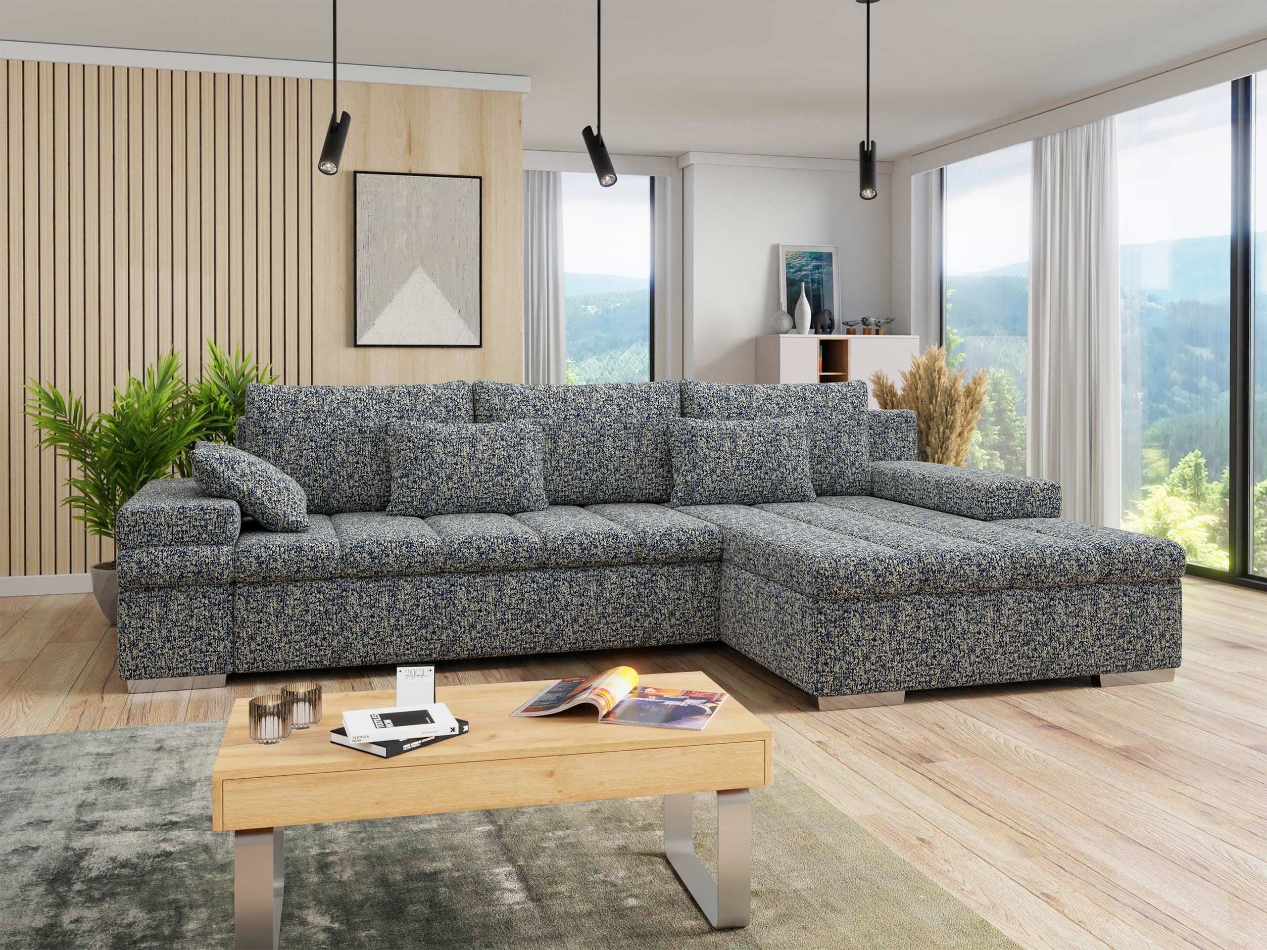 Corner sofa Comfivo Olivetum II (Corbett 78)