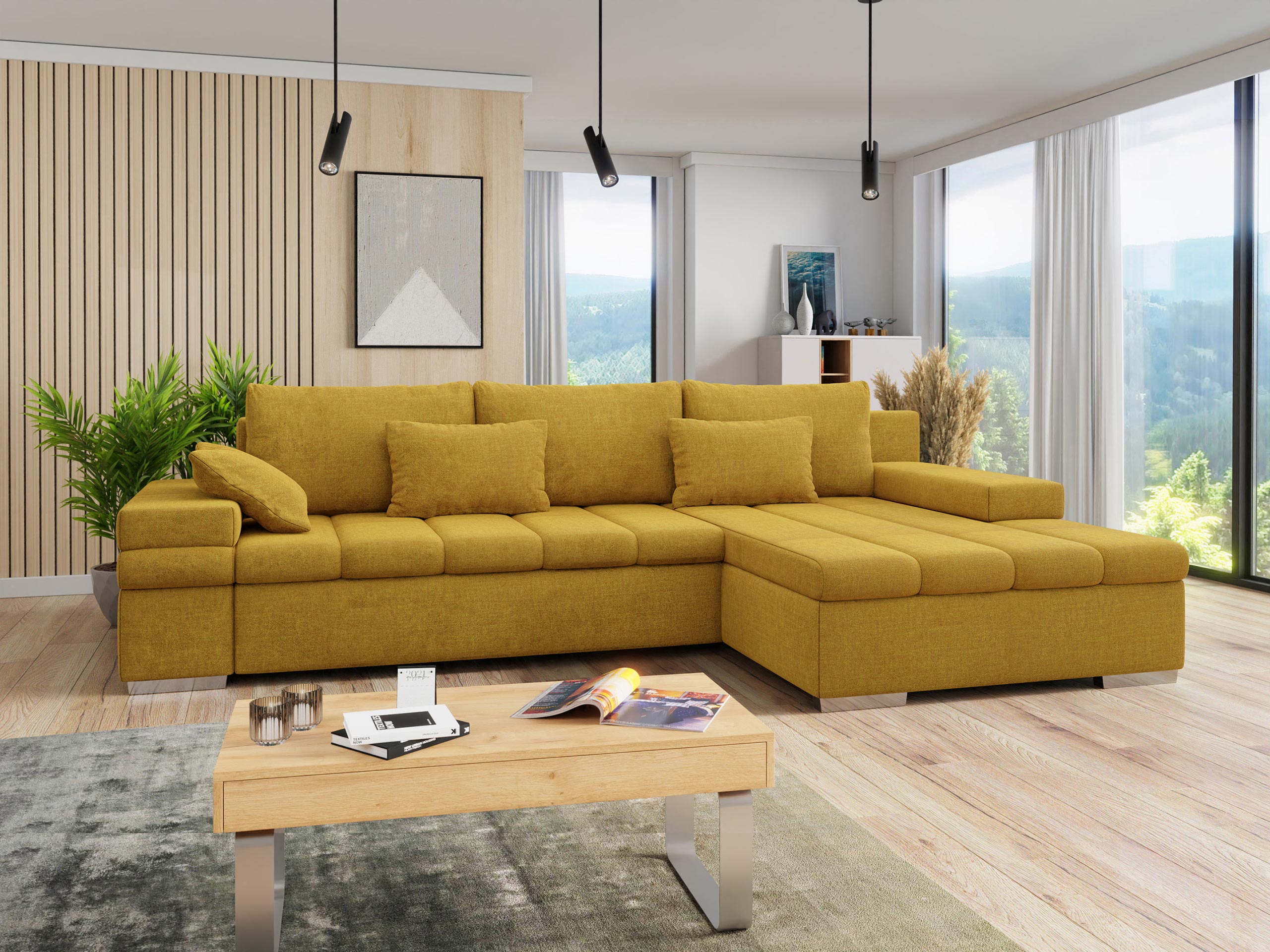 Corner sofa Comfivo Olivetum II (Maya 05)
