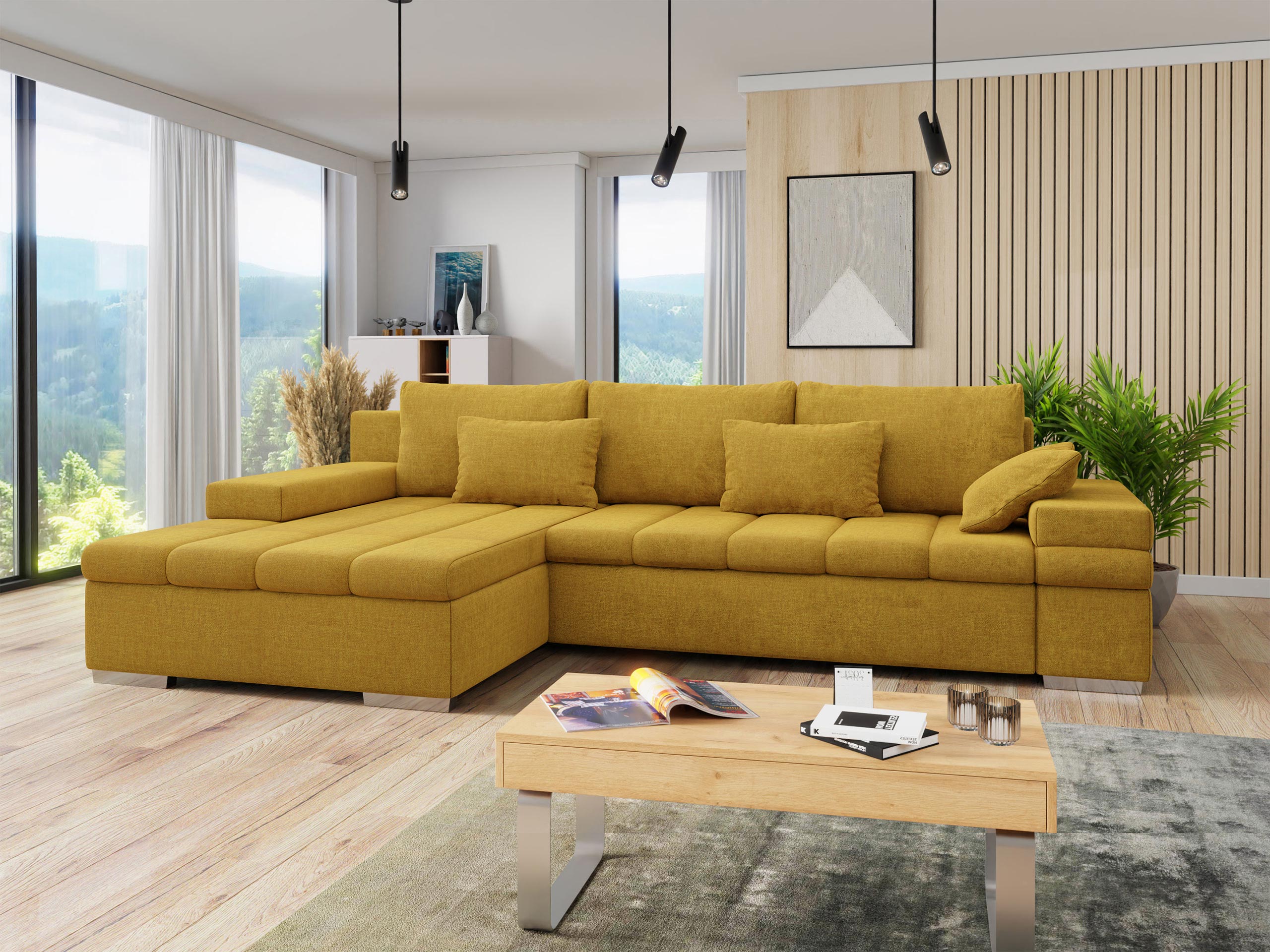 Corner sofa Comfivo Olivetum II (Maya 05)