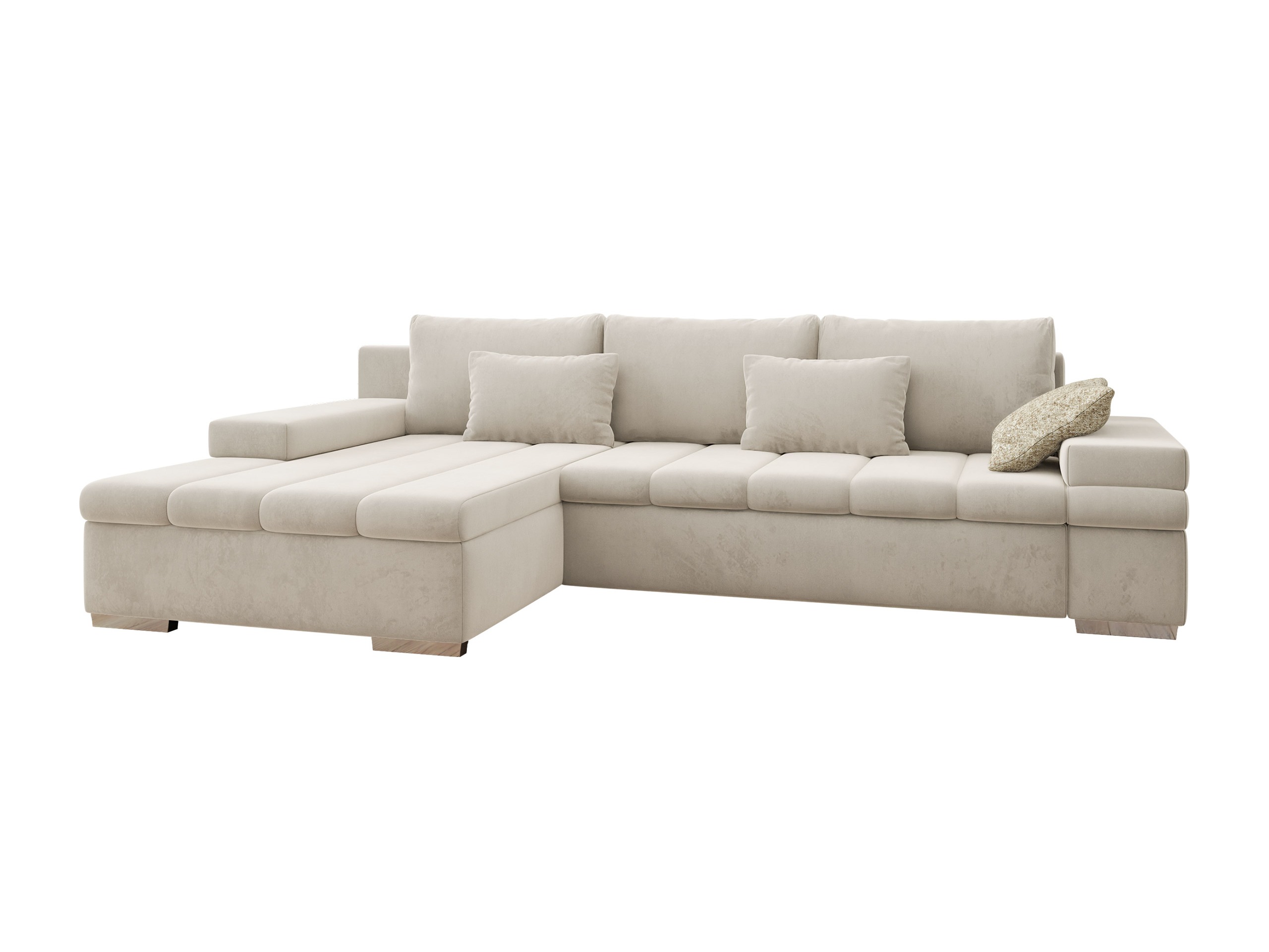 Corner sofa Comfivo Olivetum II (Piano 02 + Corbett 21)