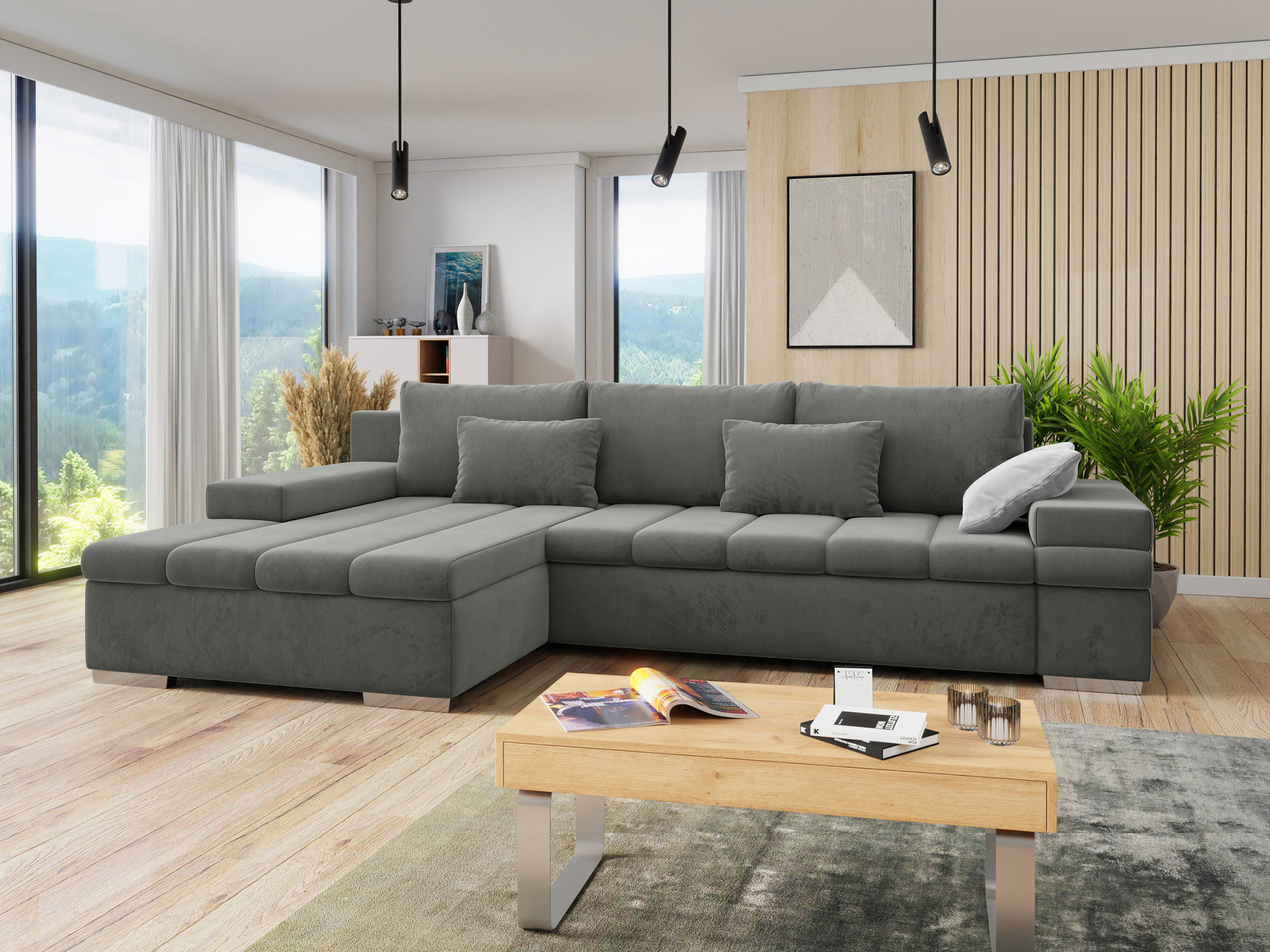 Corner sofa Comfivo Olivetum II (Piano 14 + Piano 13)