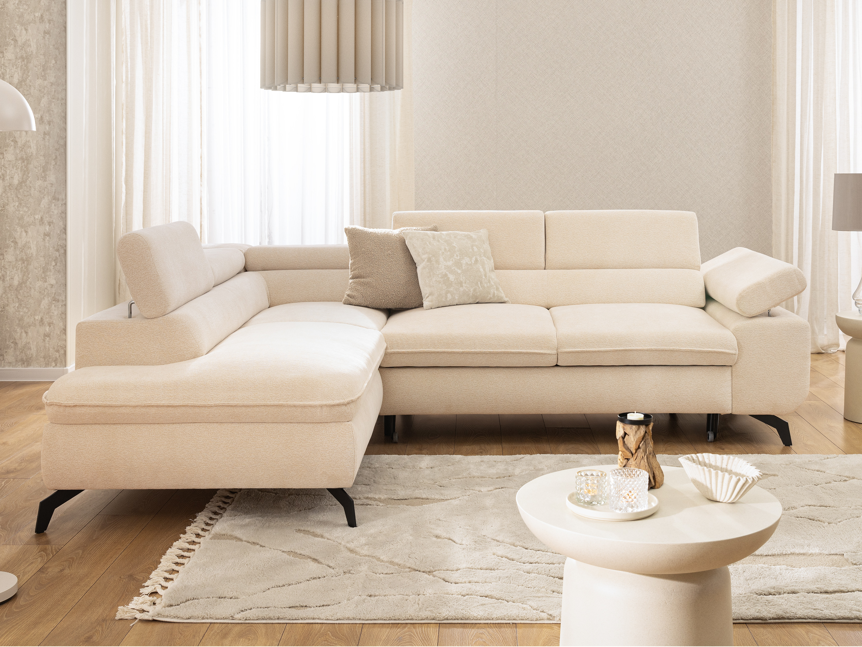 Corner sofa Rocklin 122 (Misterio 04)