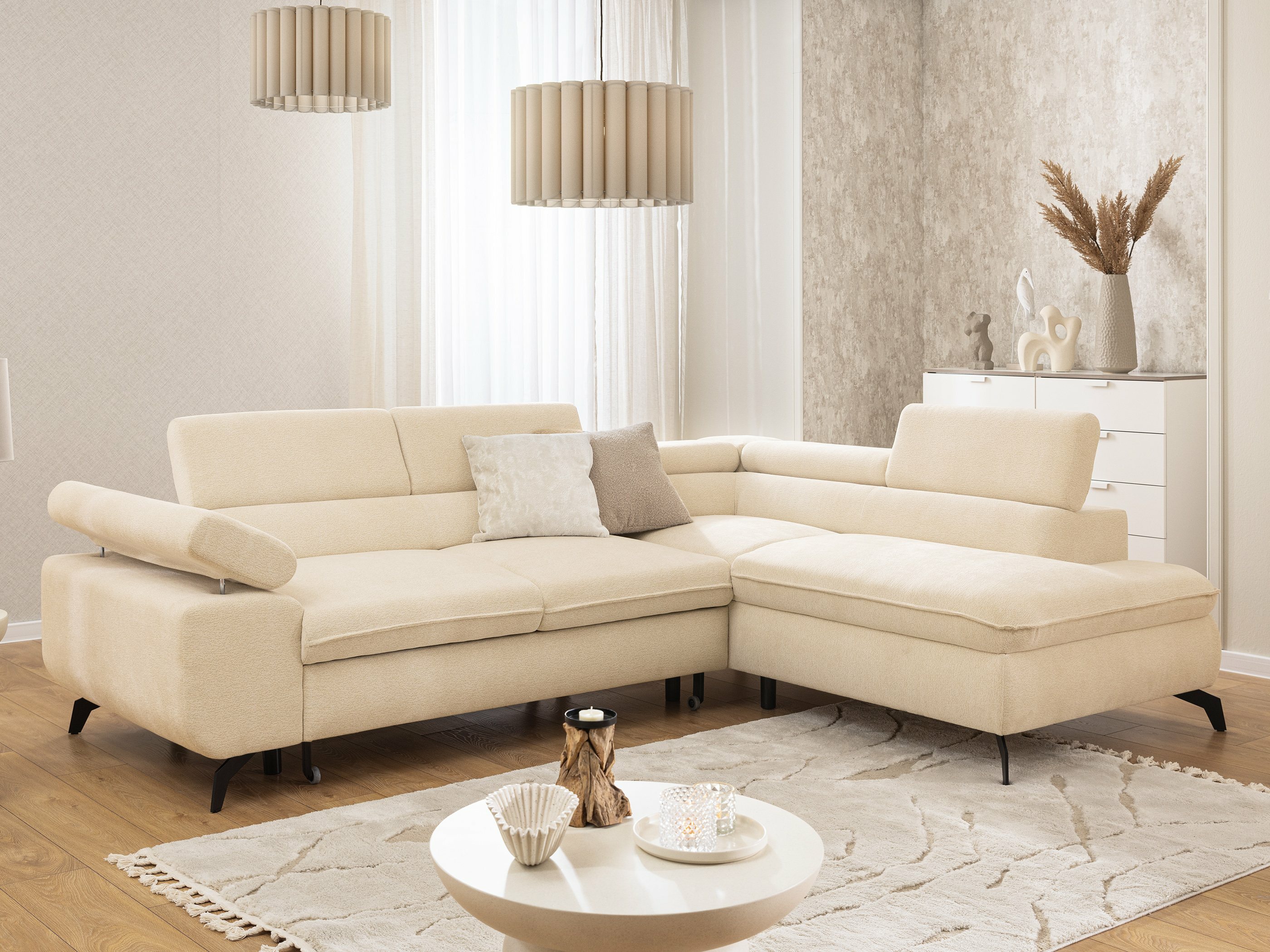 Corner sofa Rocklin 122 (Misterio 04)