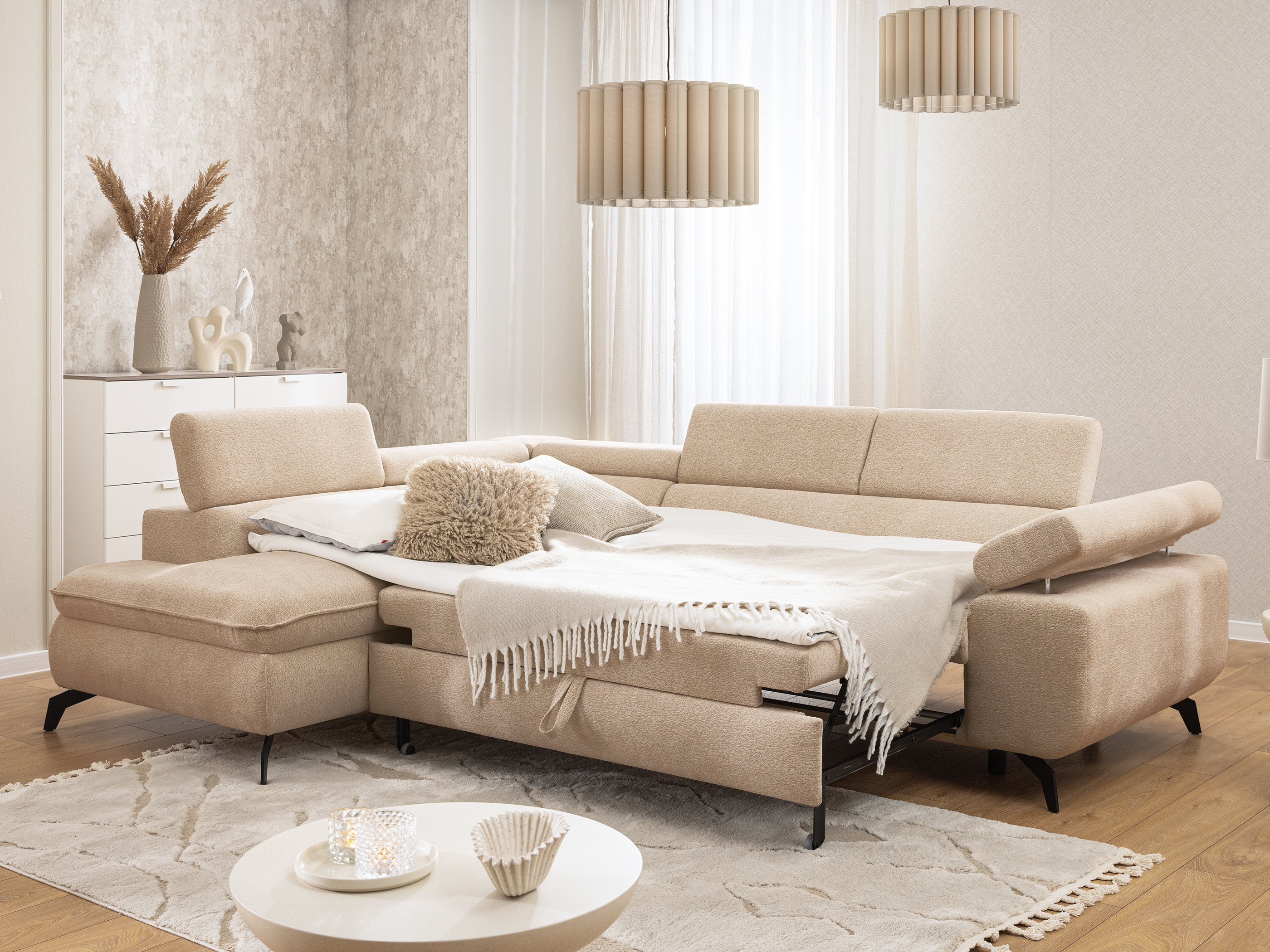 Corner sofa Rocklin 122 (Misterio 07)