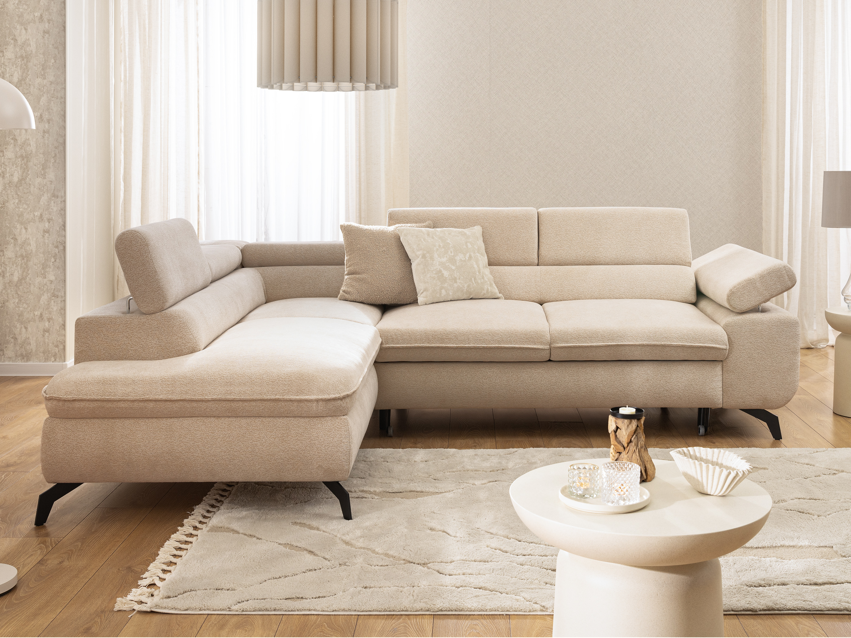 Corner sofa Rocklin 122 (Misterio 07)
