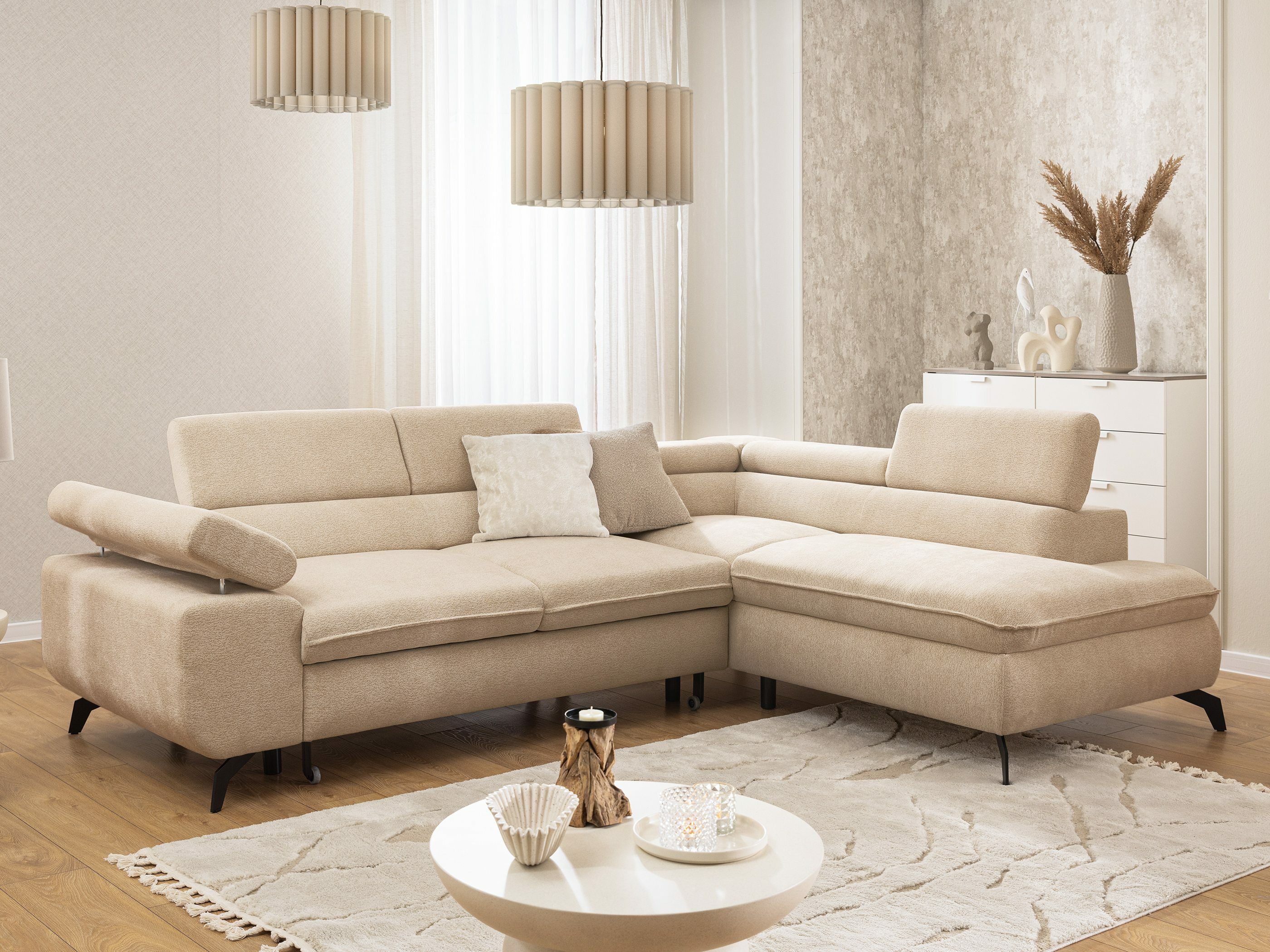 Corner sofa Rocklin 122 (Misterio 07)