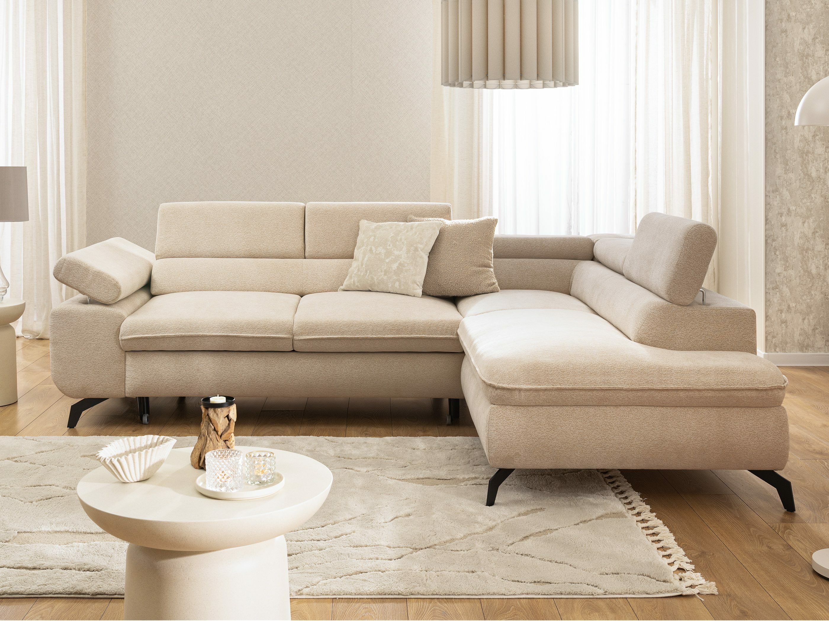 Corner sofa Rocklin 122 (Misterio 07)