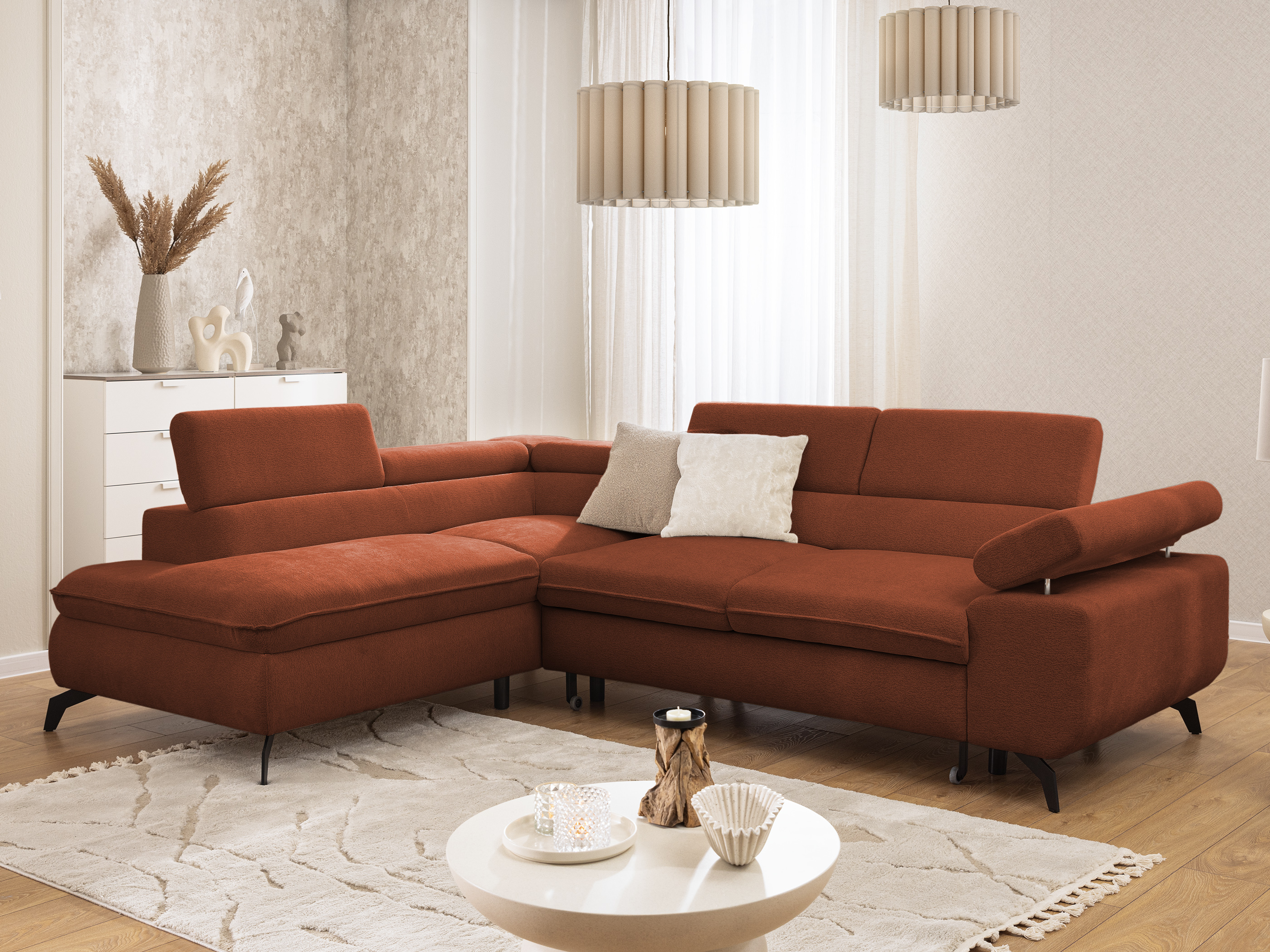 Corner sofa Rocklin 122 (Misterio 56)