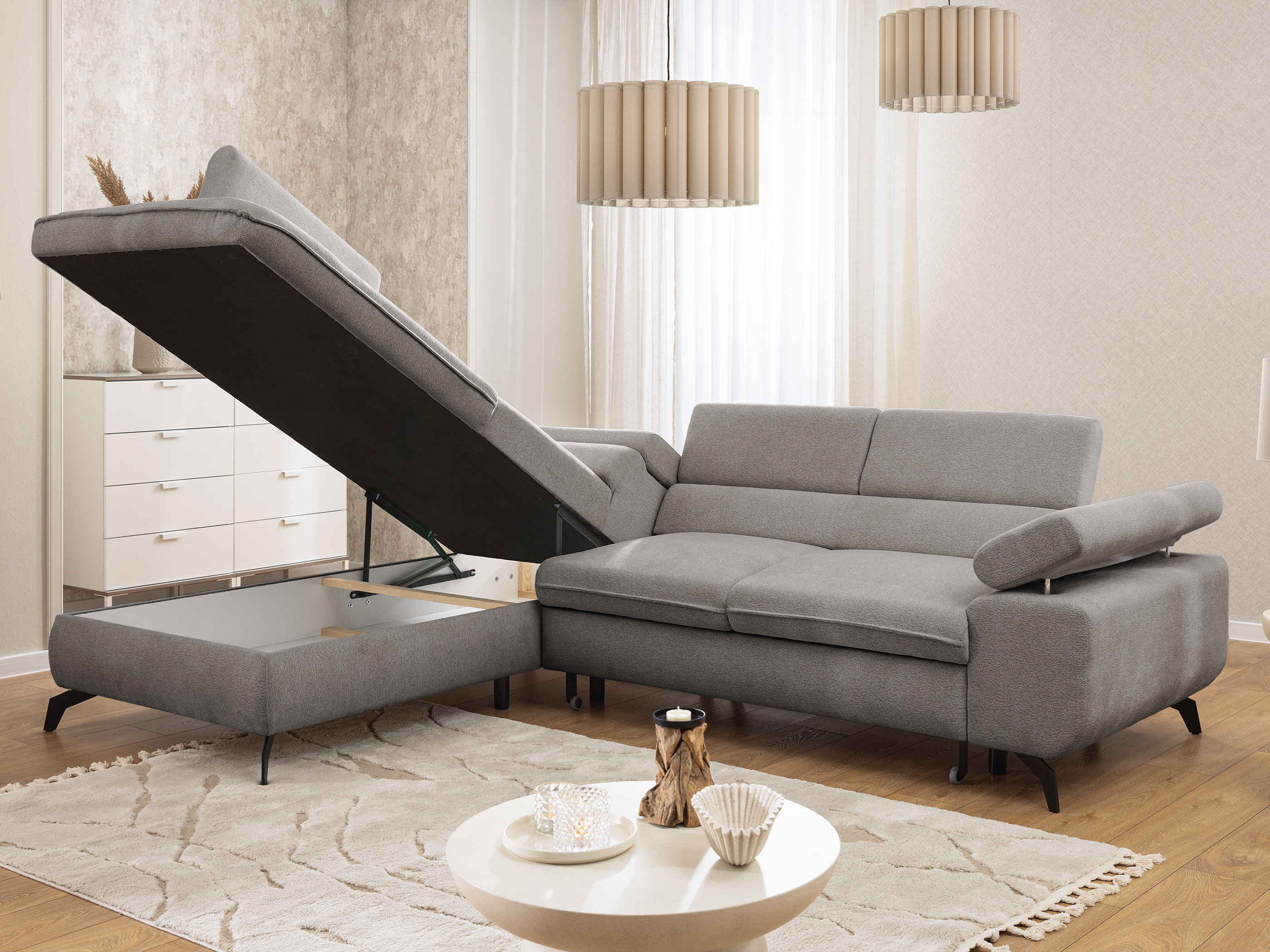 Corner sofa Rocklin 122 (Misterio 82)