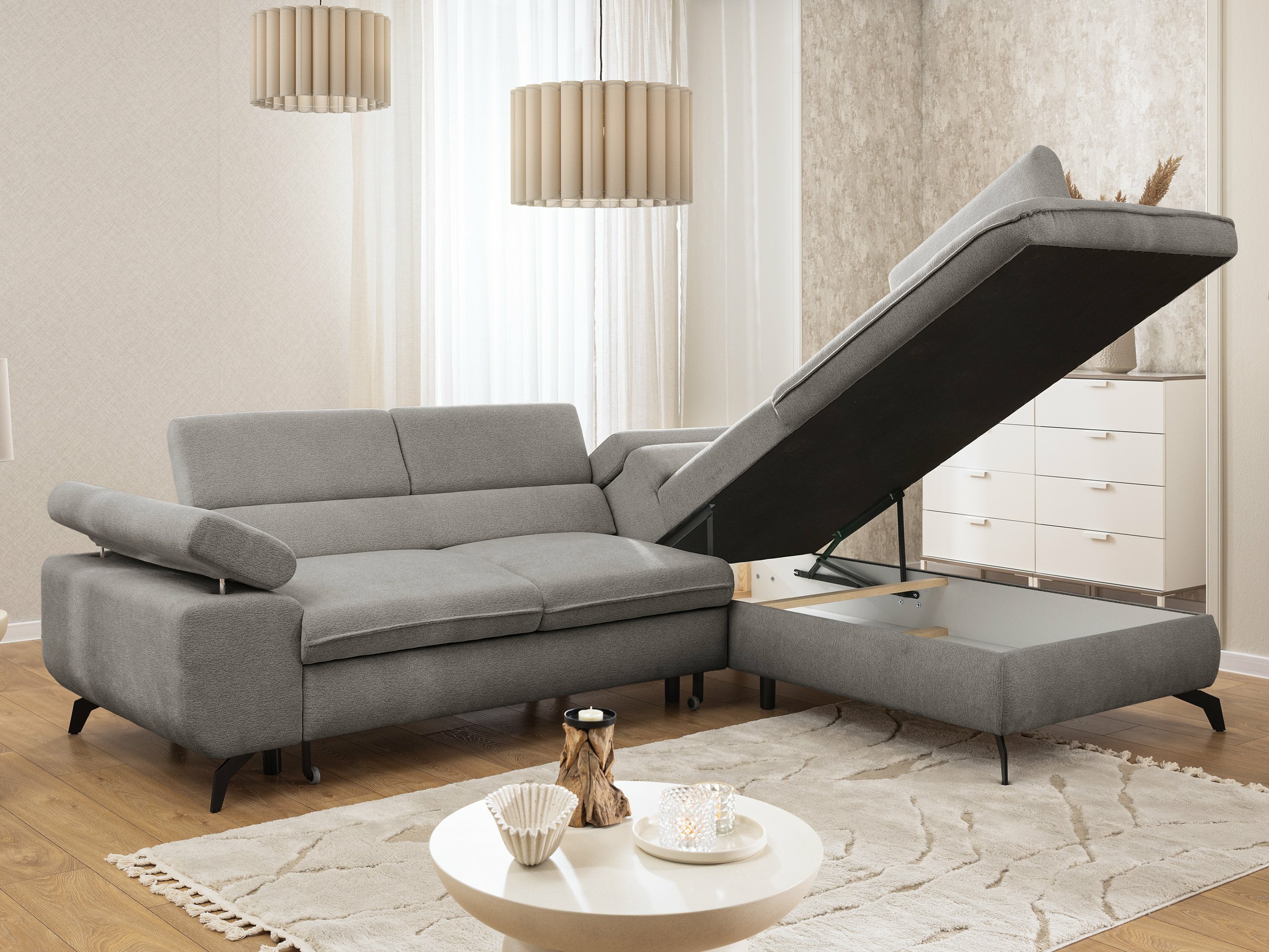 Corner sofa Rocklin 122 (Misterio 82)