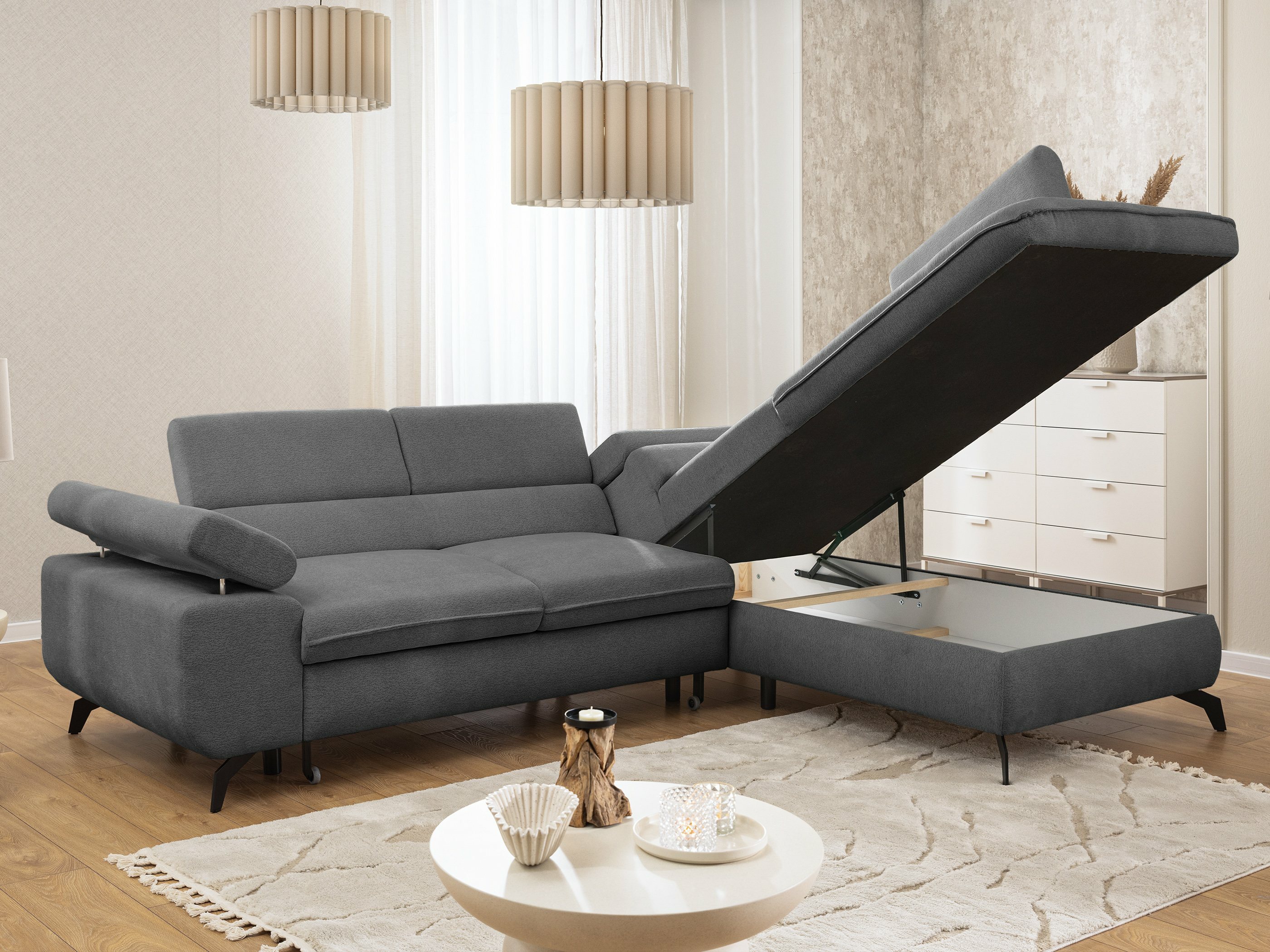Corner sofa Rocklin 122 (Misterio 90)