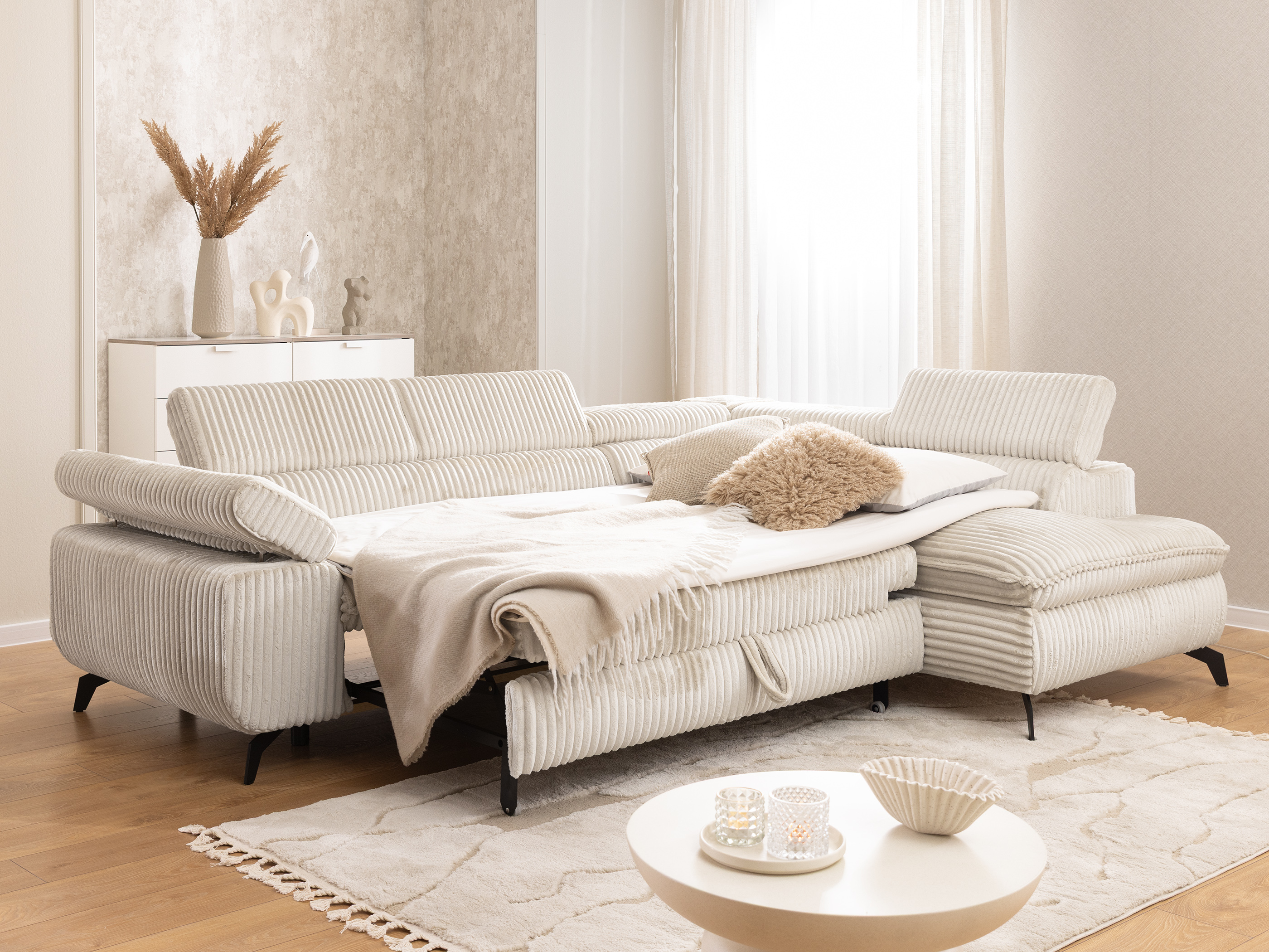 Corner sofa Rocklin 122 (Tilia 01)