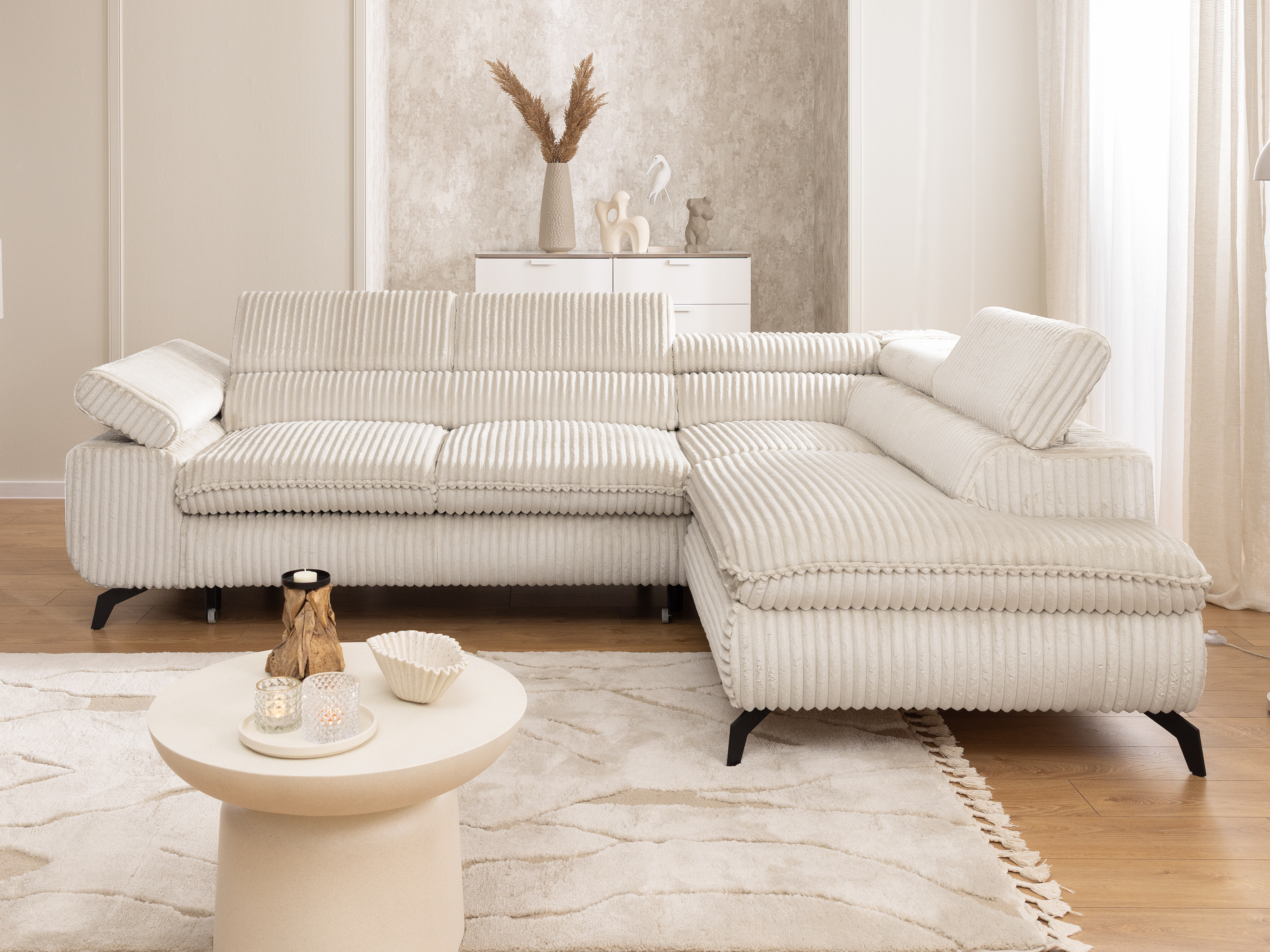 Corner sofa Rocklin 122 (Tilia 01)
