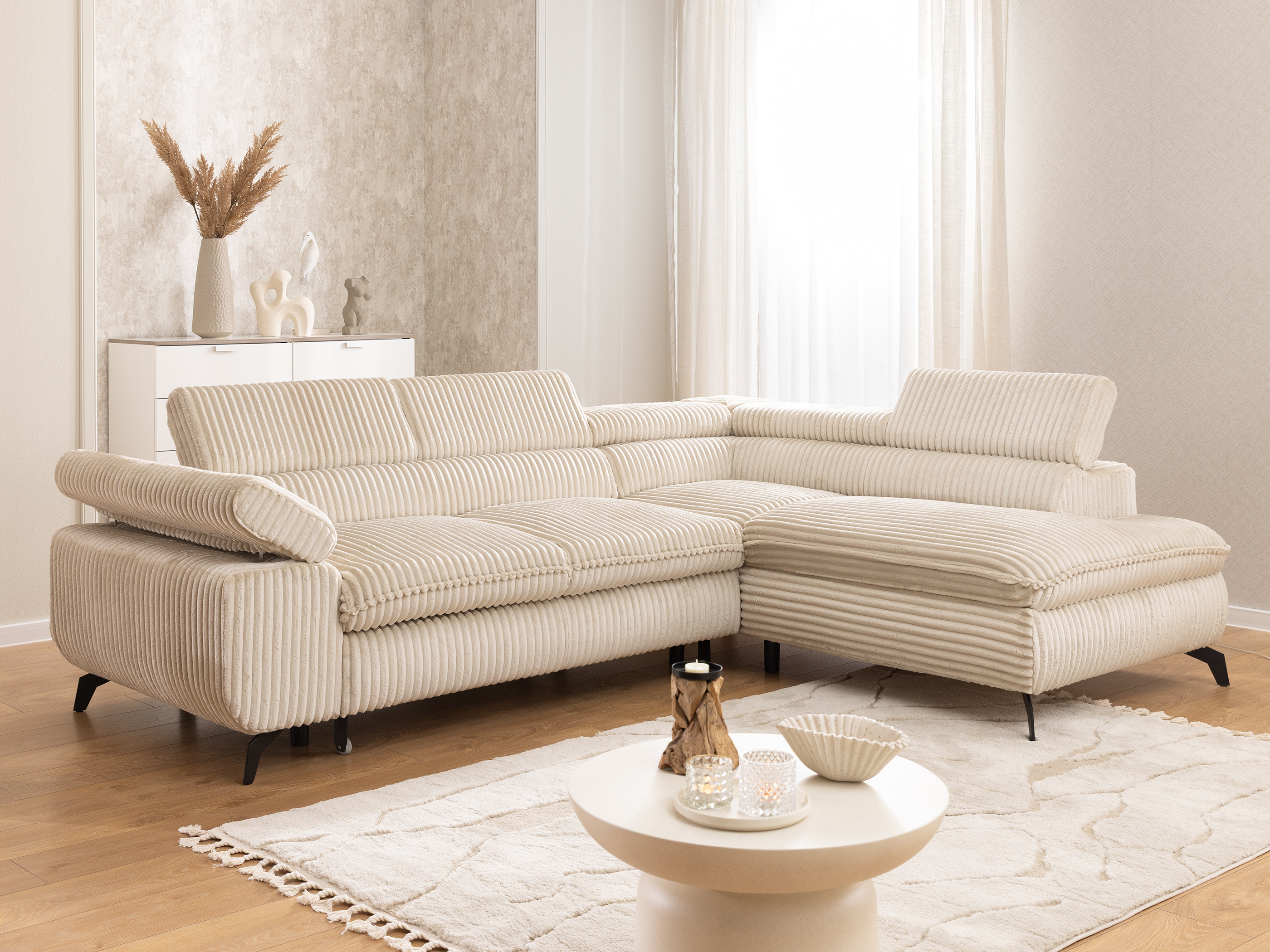 Corner sofa Rocklin 122 (Tilia 03)