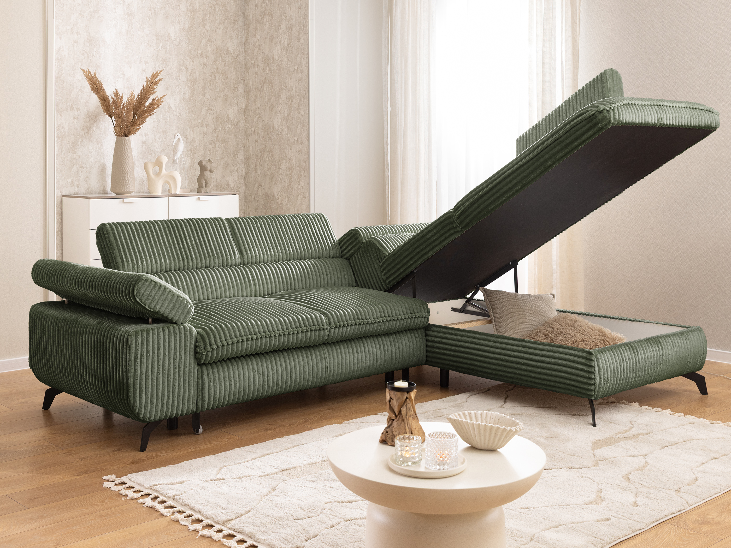 Corner sofa Rocklin 122 (Tilia 37)