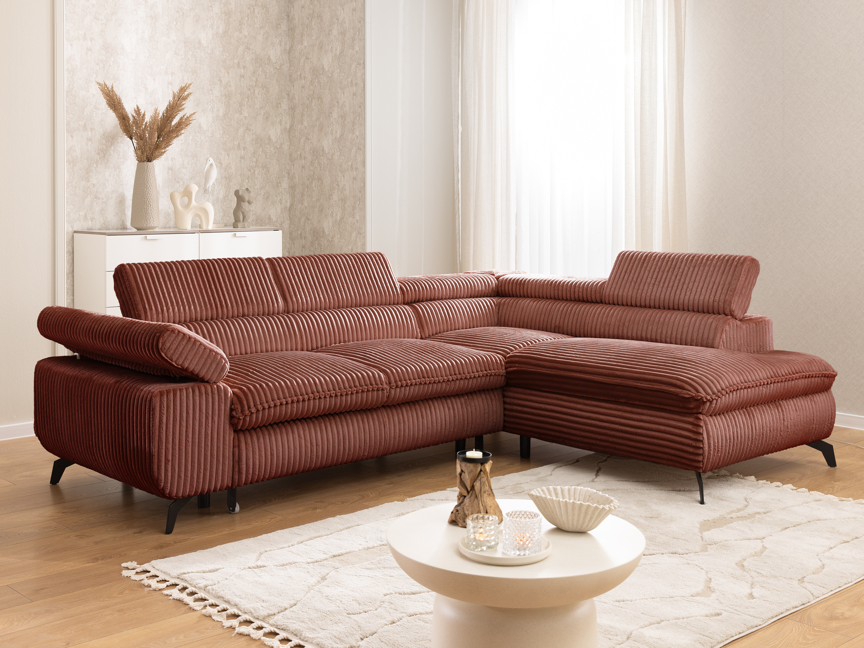Corner sofa Rocklin 122 (Tilia 52)