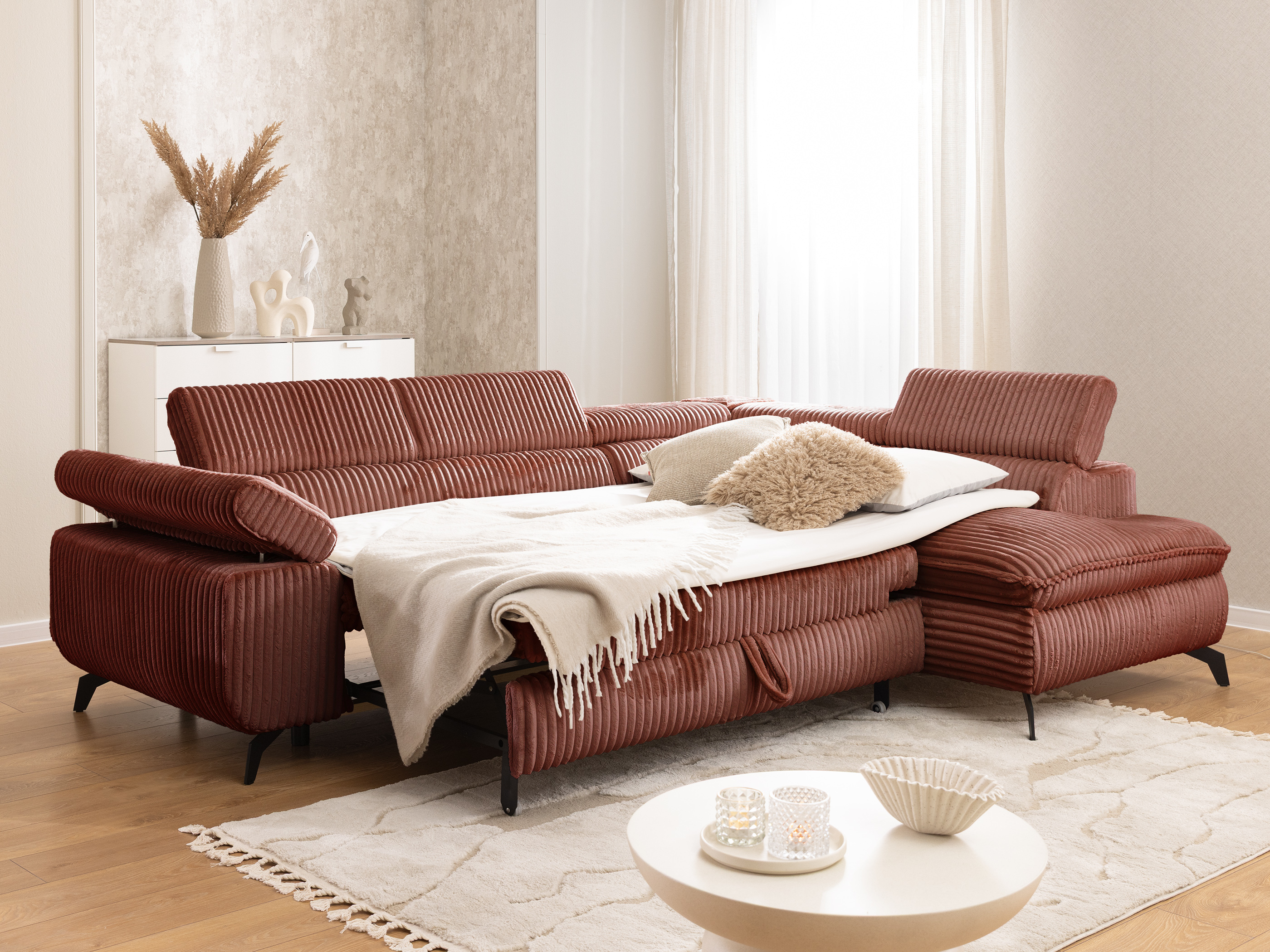 Corner sofa Rocklin 122 (Tilia 52)