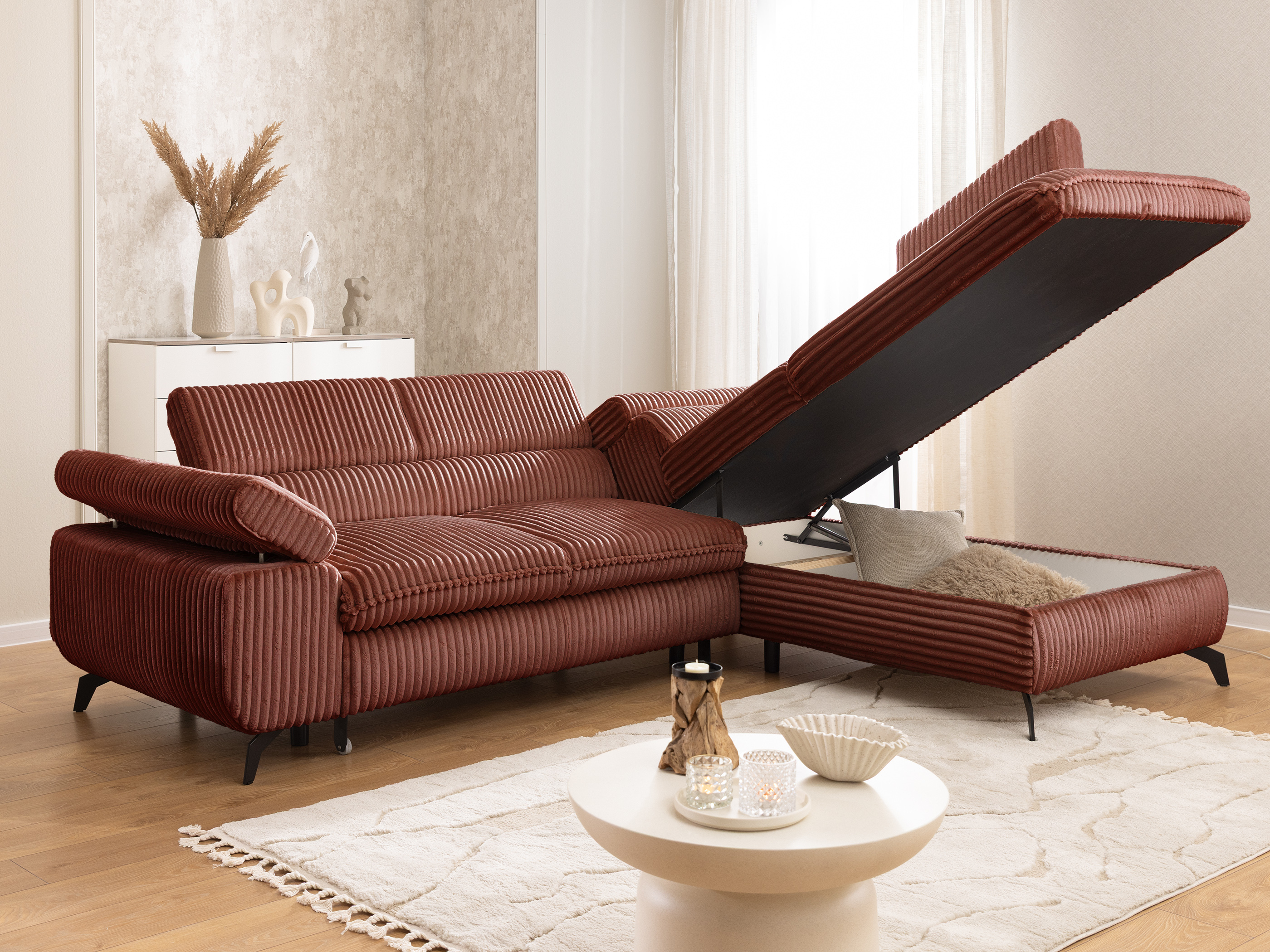 Corner sofa Rocklin 122 (Tilia 52)