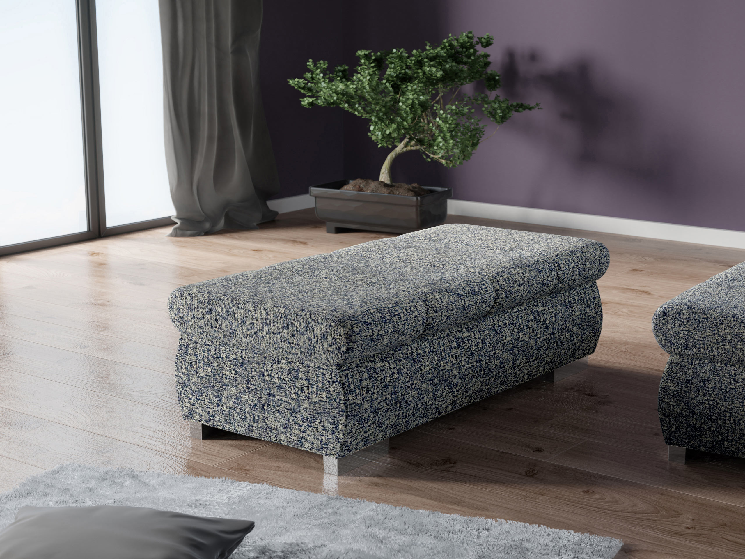 Upholstered bench Comfivo Olivetum I (Corbett 78)