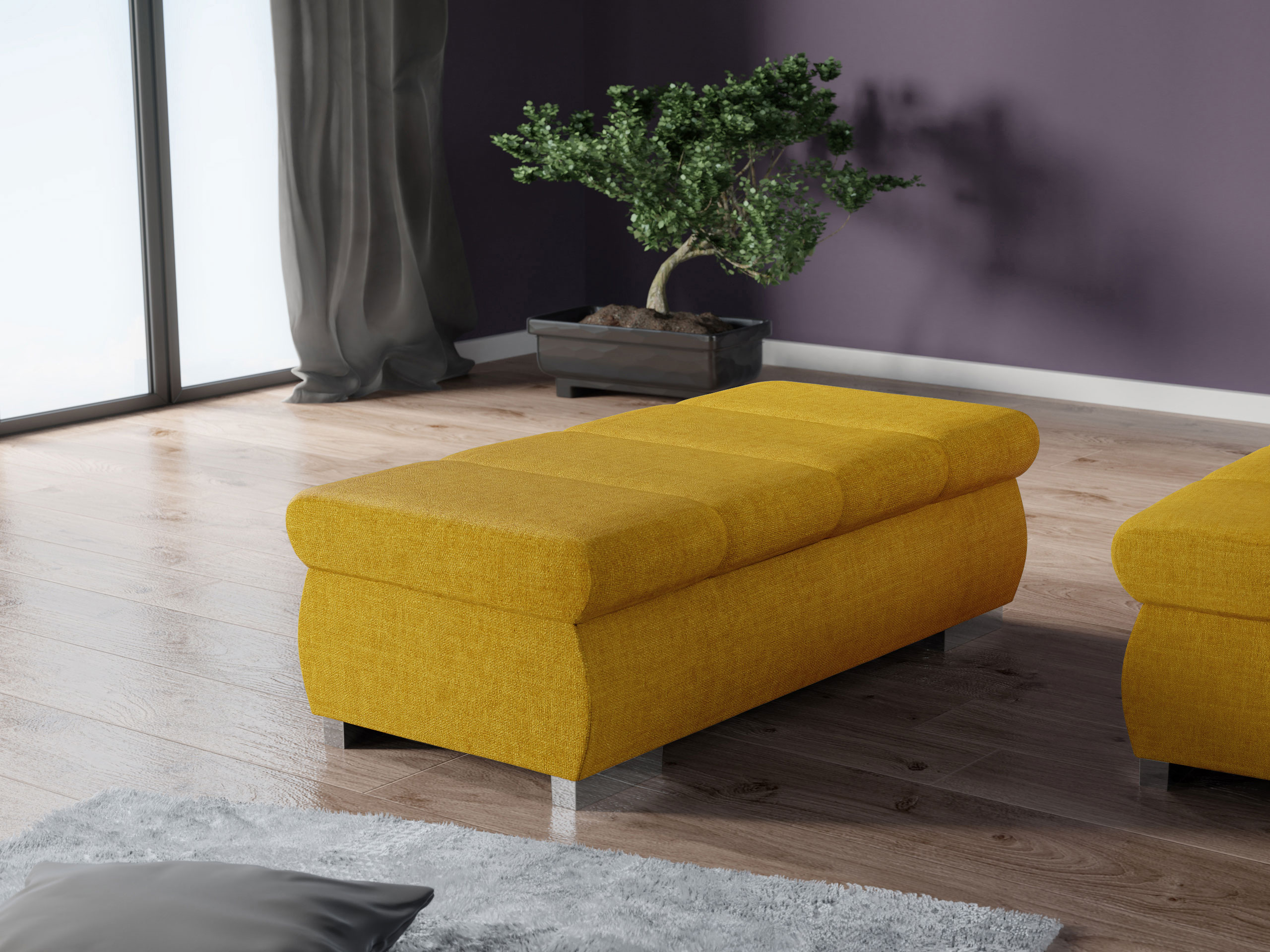 Upholstered bench Comfivo Olivetum I (Maya 05)