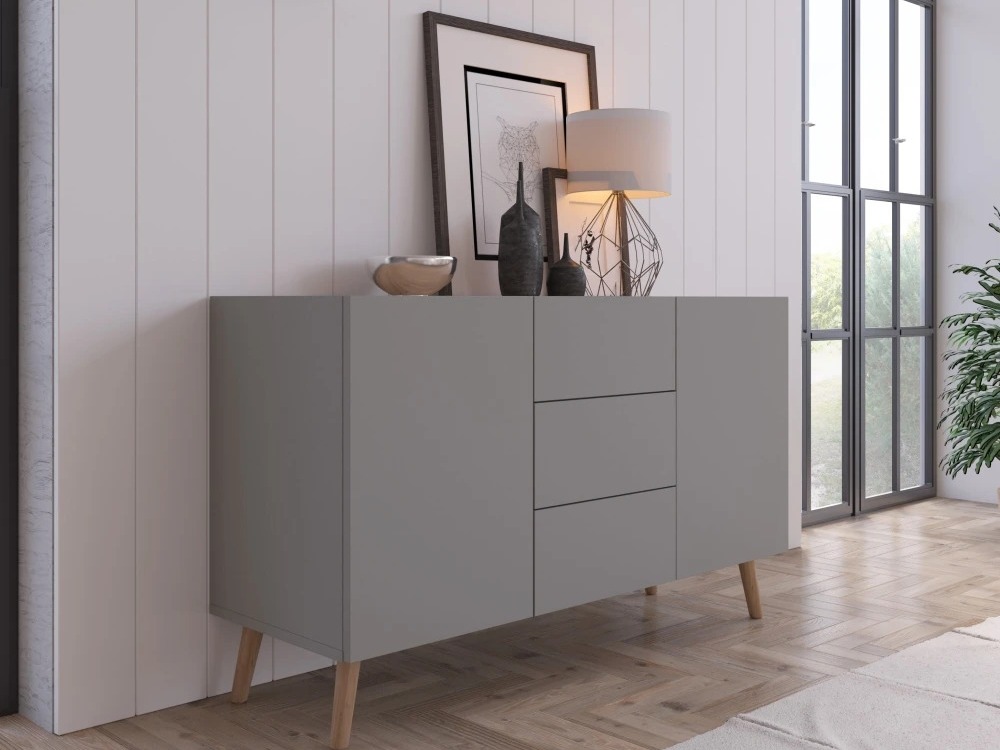 Chest of drawers Monmelo 101 (Grey)
