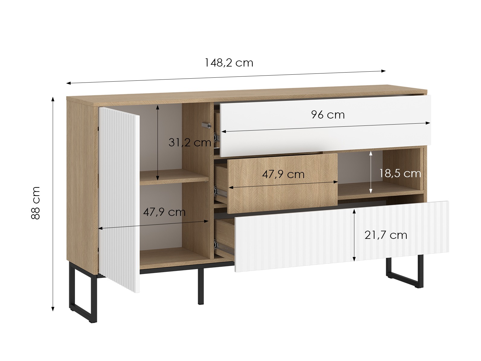 Chest of drawers Balbenu 101