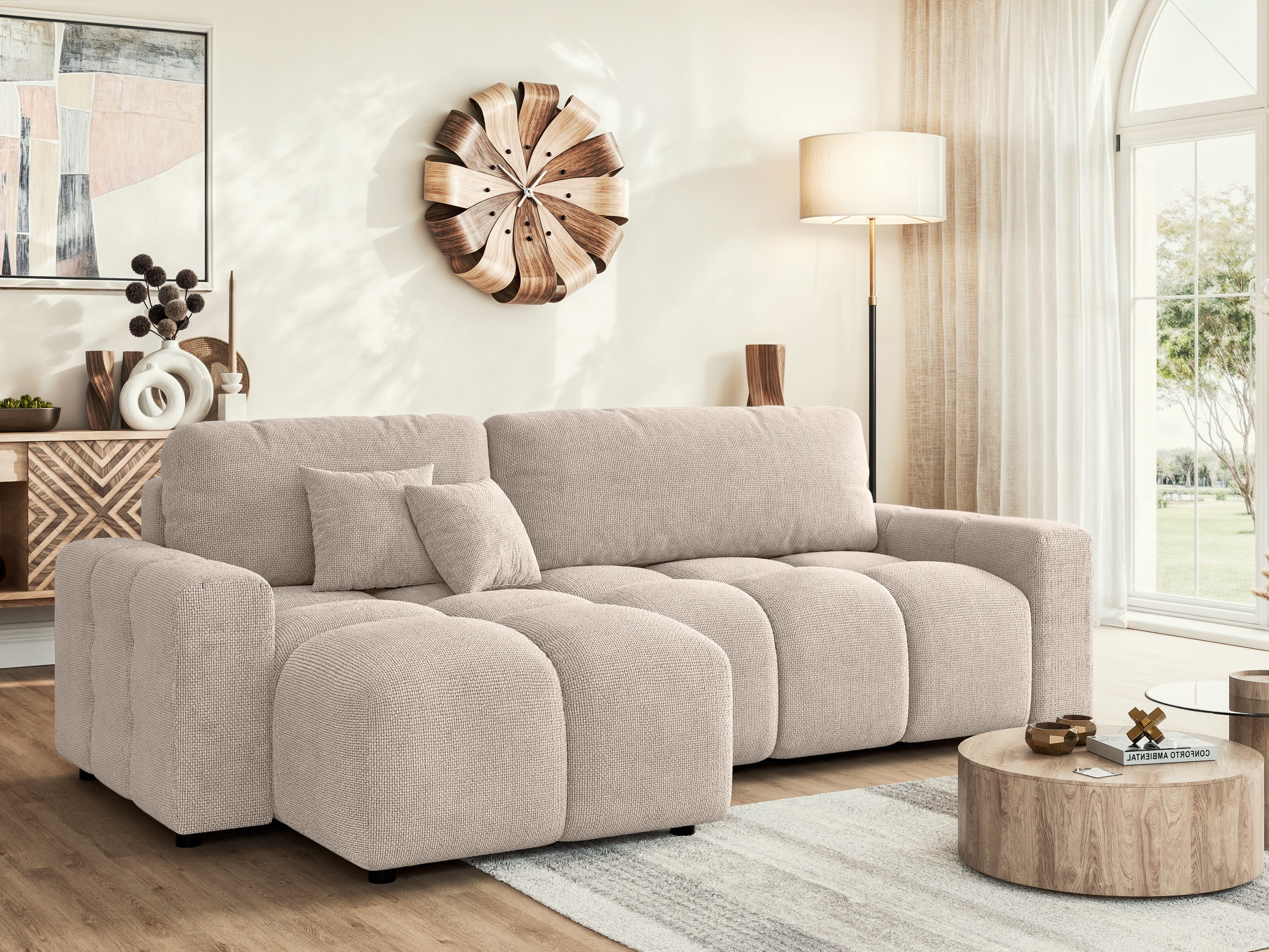 Corner sofa Rocklin 125 (Flow 02)
