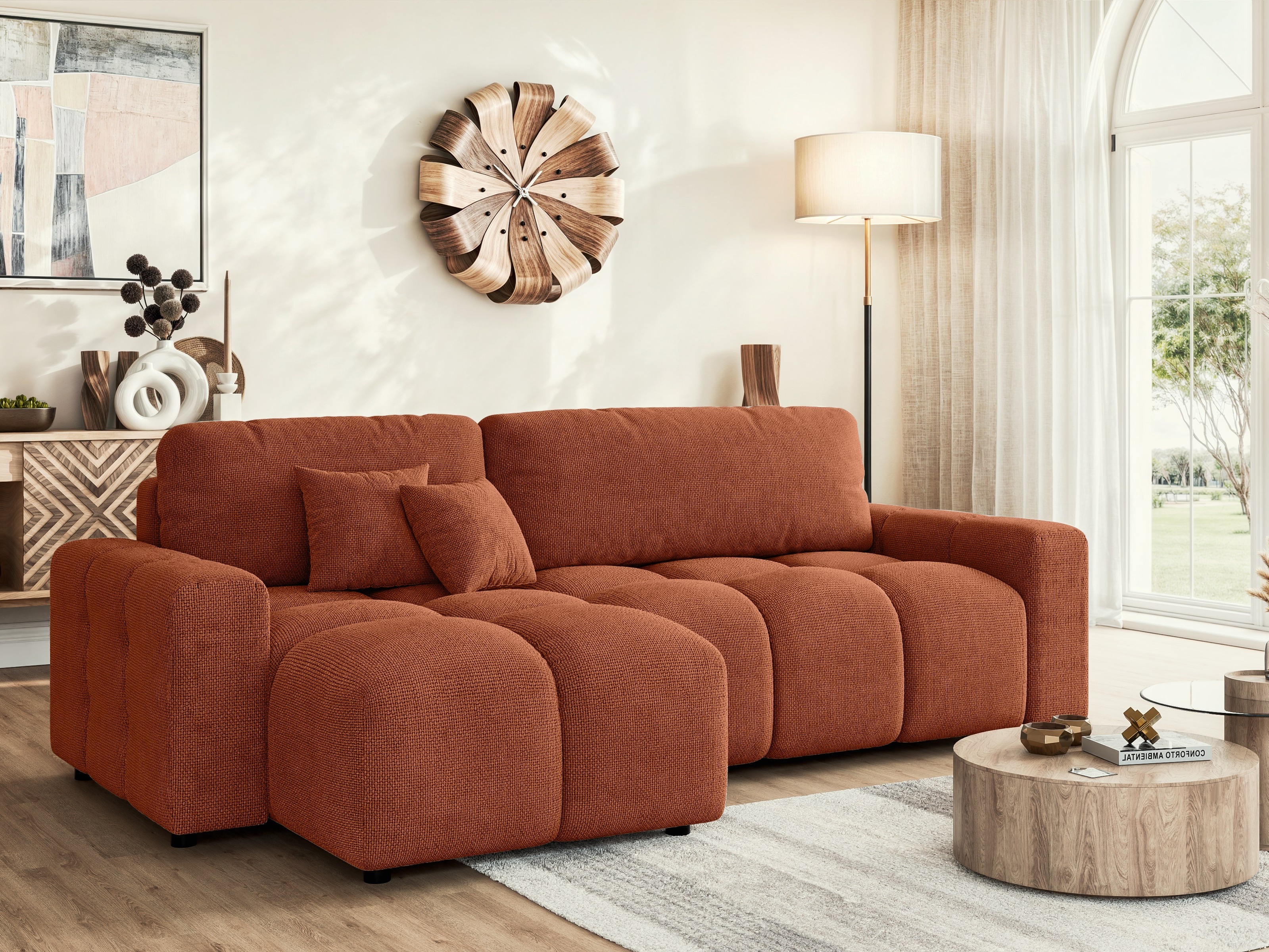 Corner sofa Rocklin 125 (Flow 09)