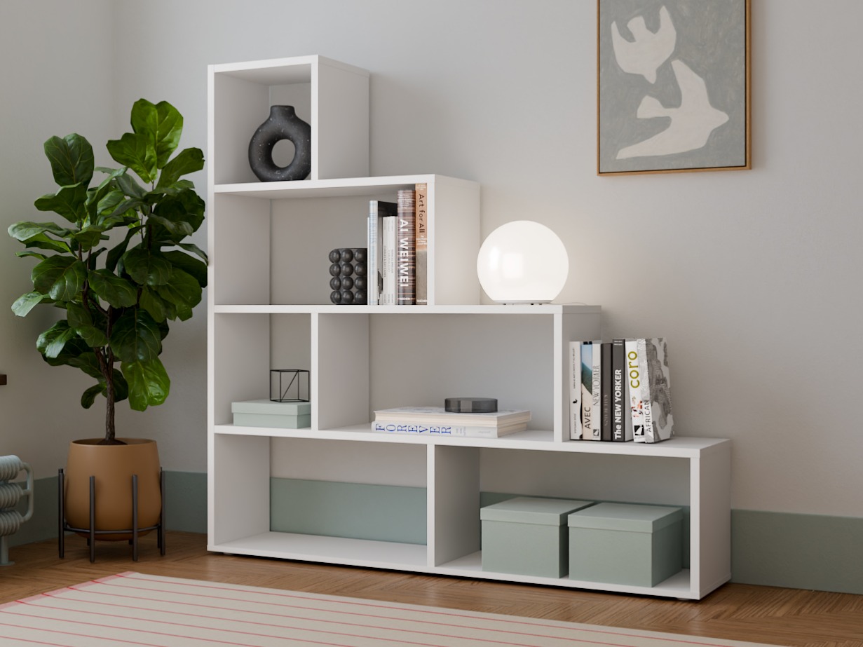 Bookcase Ontario 198 (White)