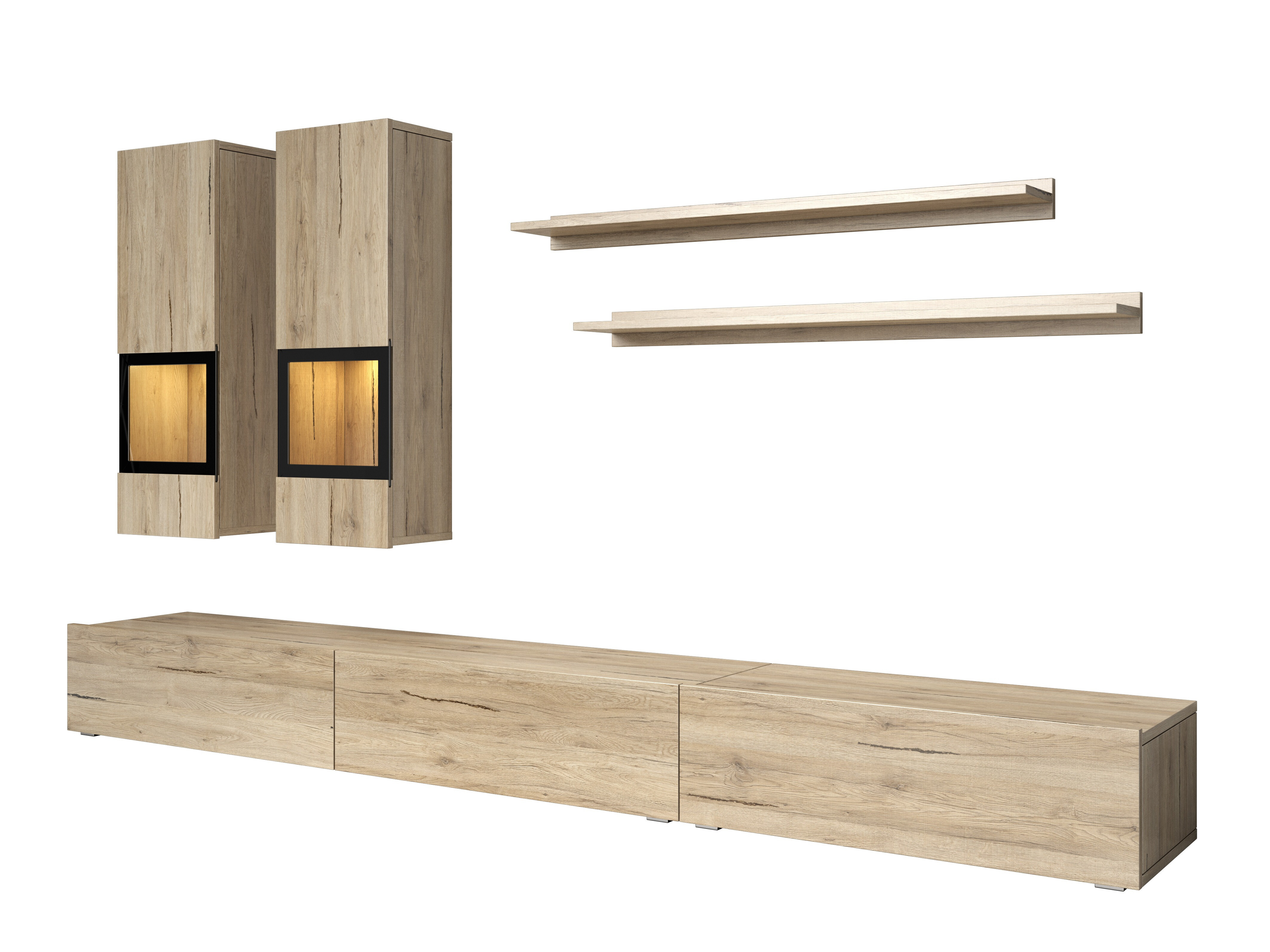 Living room set Serodeu 104 (San Remo oak)