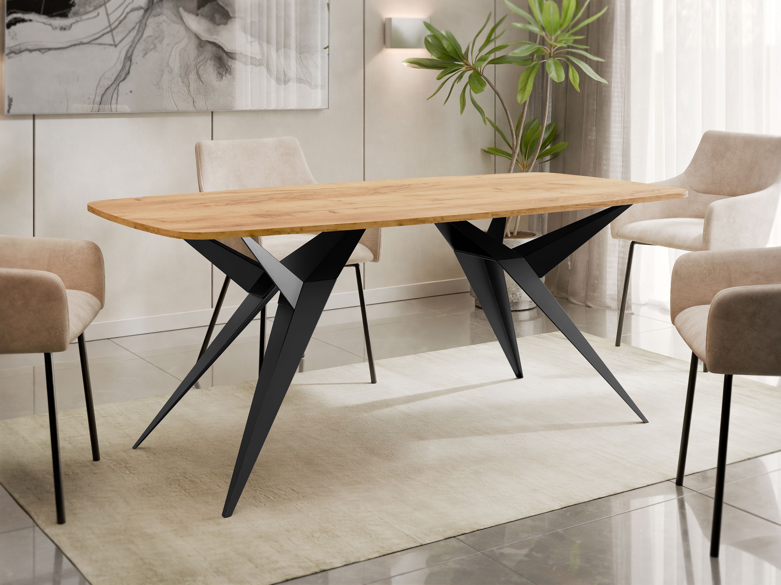 Table Oswego 152 (Craft golden oak)