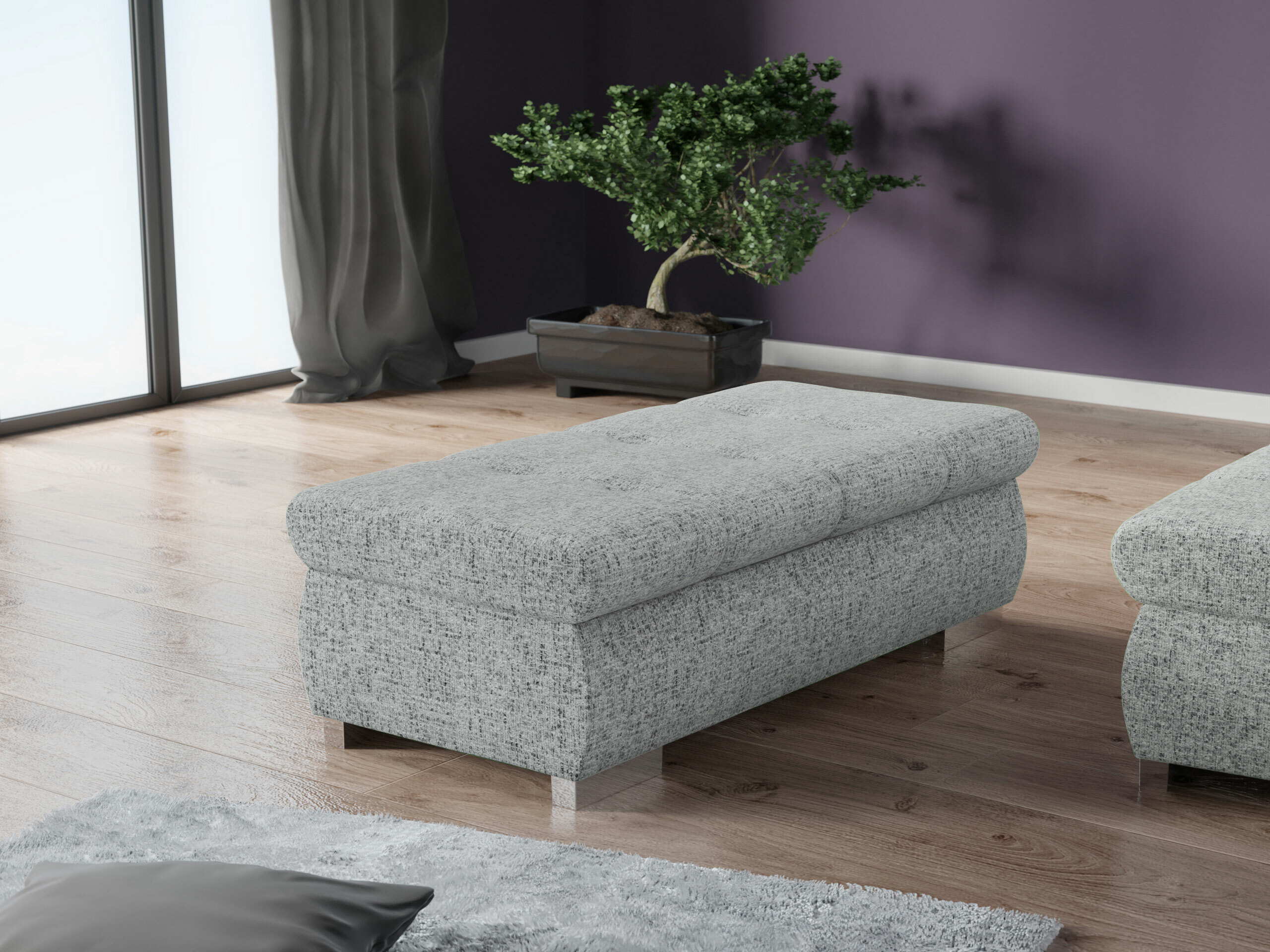 Upholstered bench Comfivo Nitor I (Corbett 82)