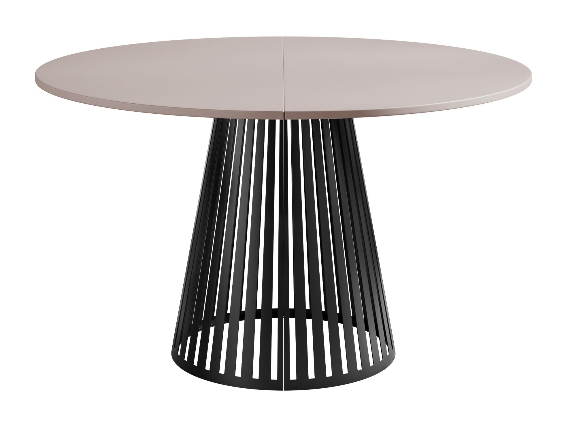Table Oswego 154 (Cashmere + Black)