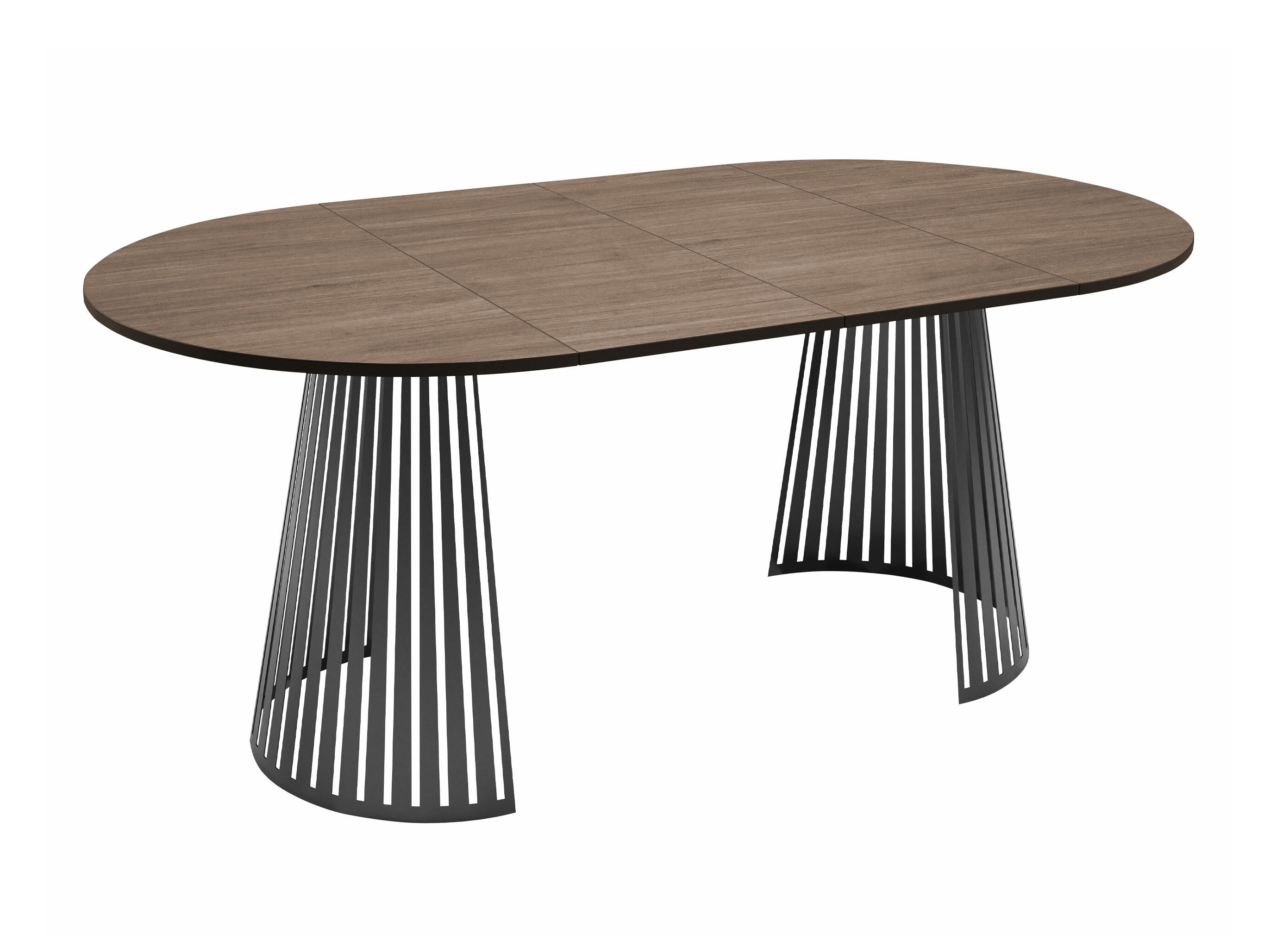 Table Prudentia II (Black marble + Black)