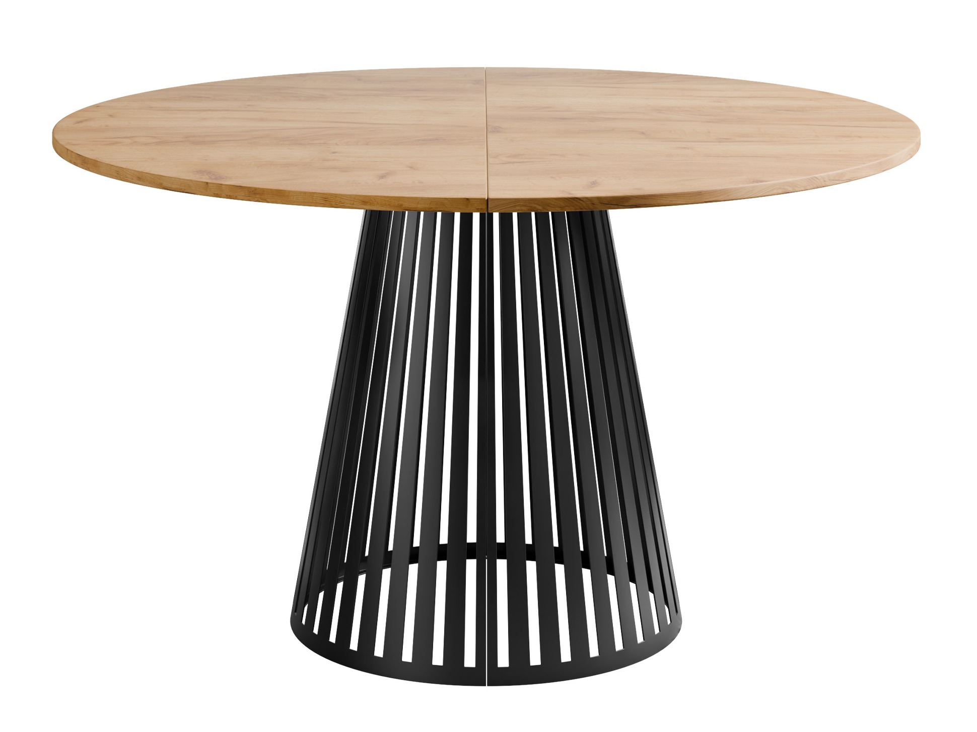 Table Prudentia II (Craft golden oak + Black)