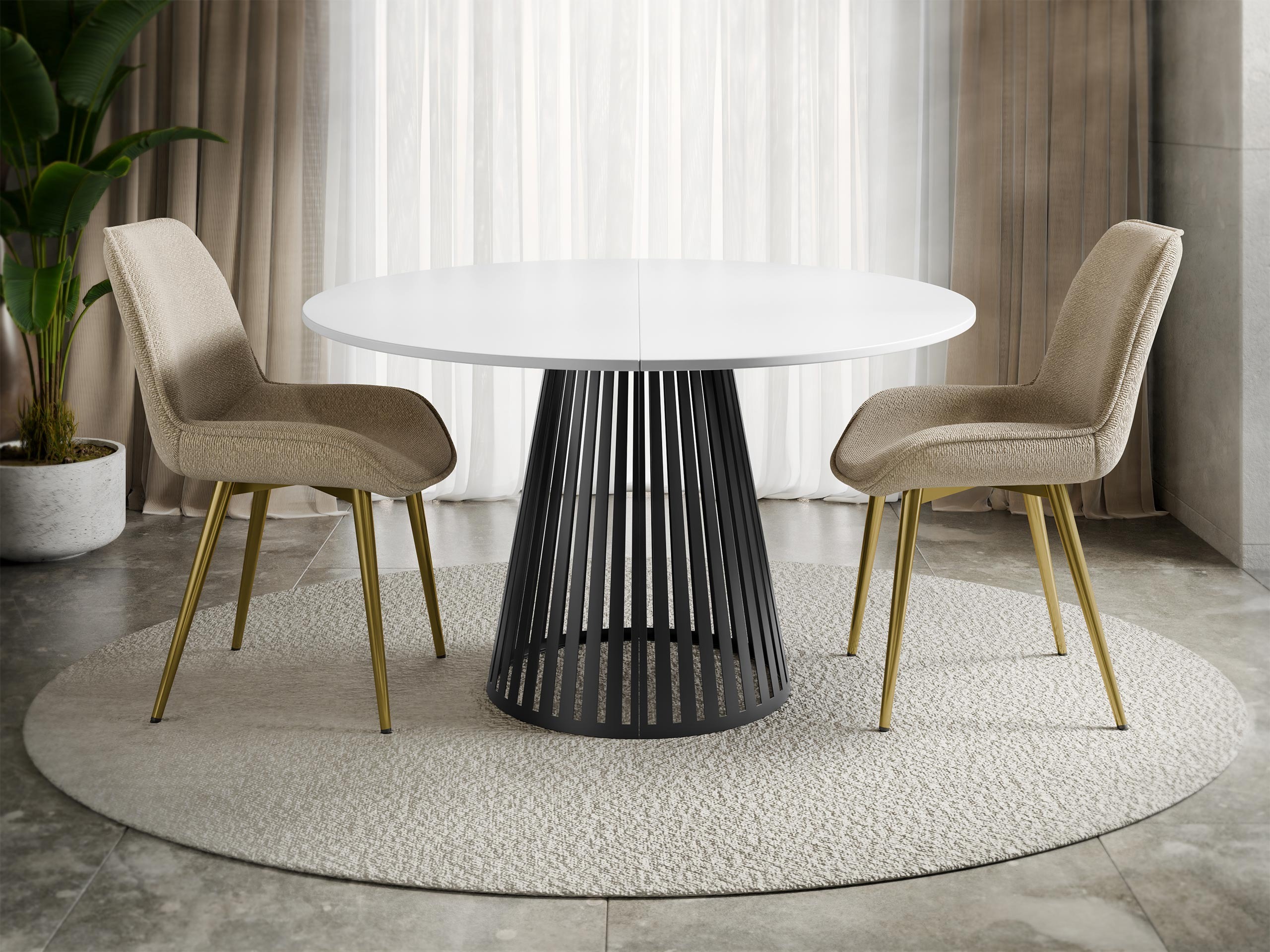 Table Prudentia II (White + Black)