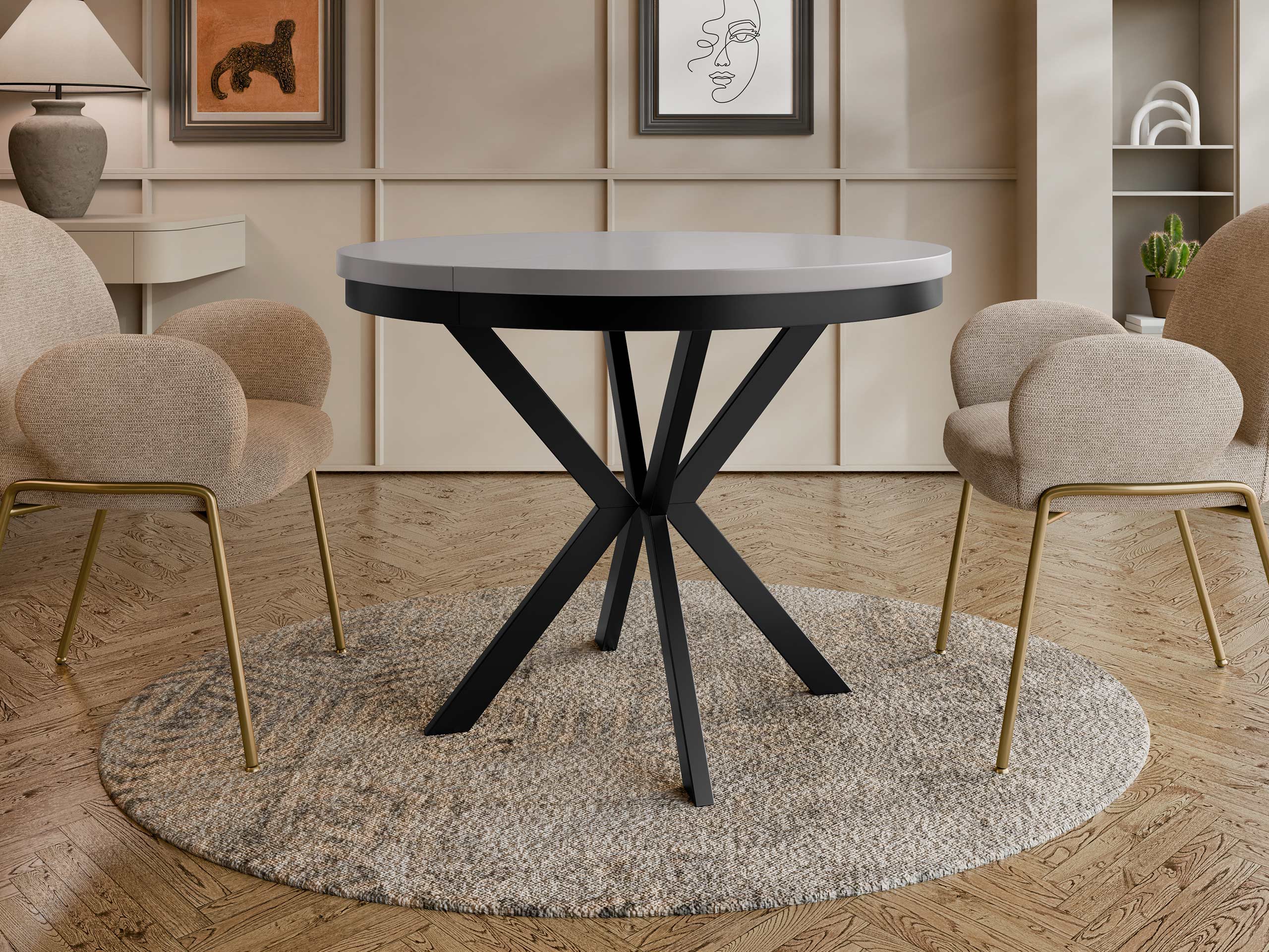 Table Oswego 156 (Grey)