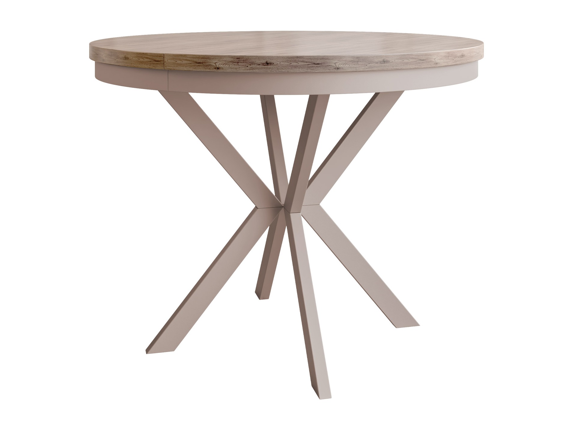 Table Oswego 156 (Light wood + Cashmere)