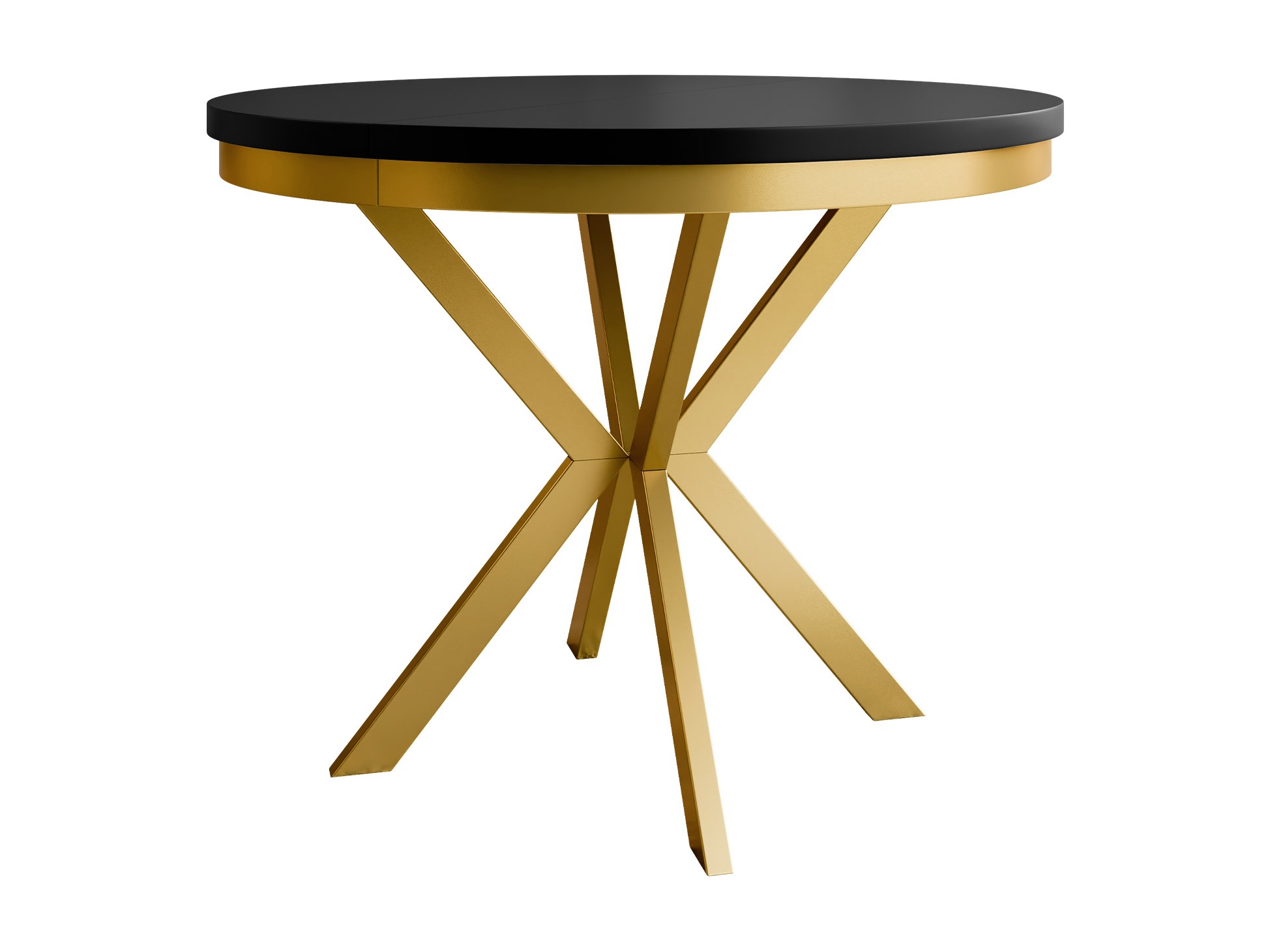 Table Oswego 157 (Black + Golden)