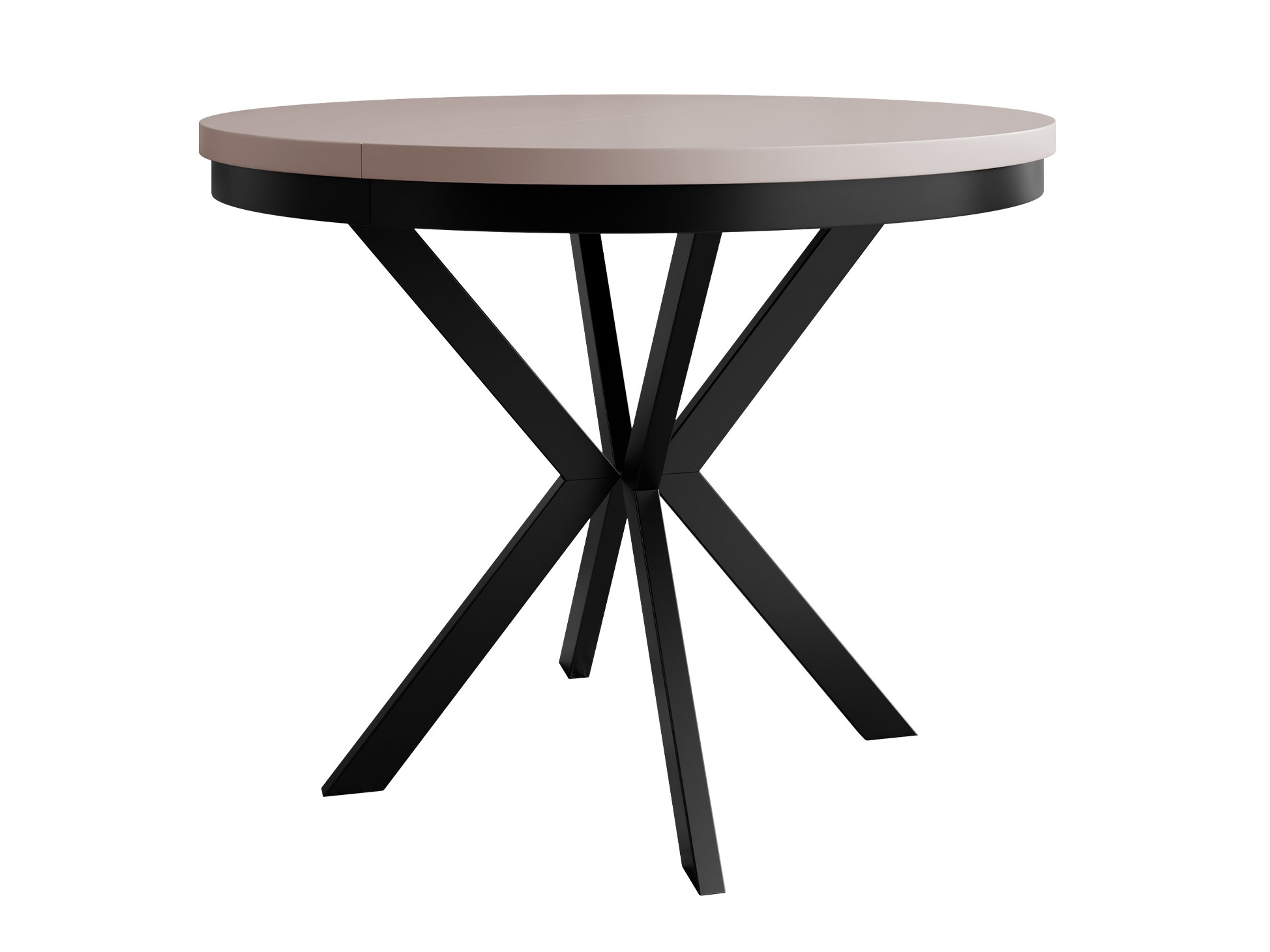 Table Oswego 157 (Cashmere + Black)