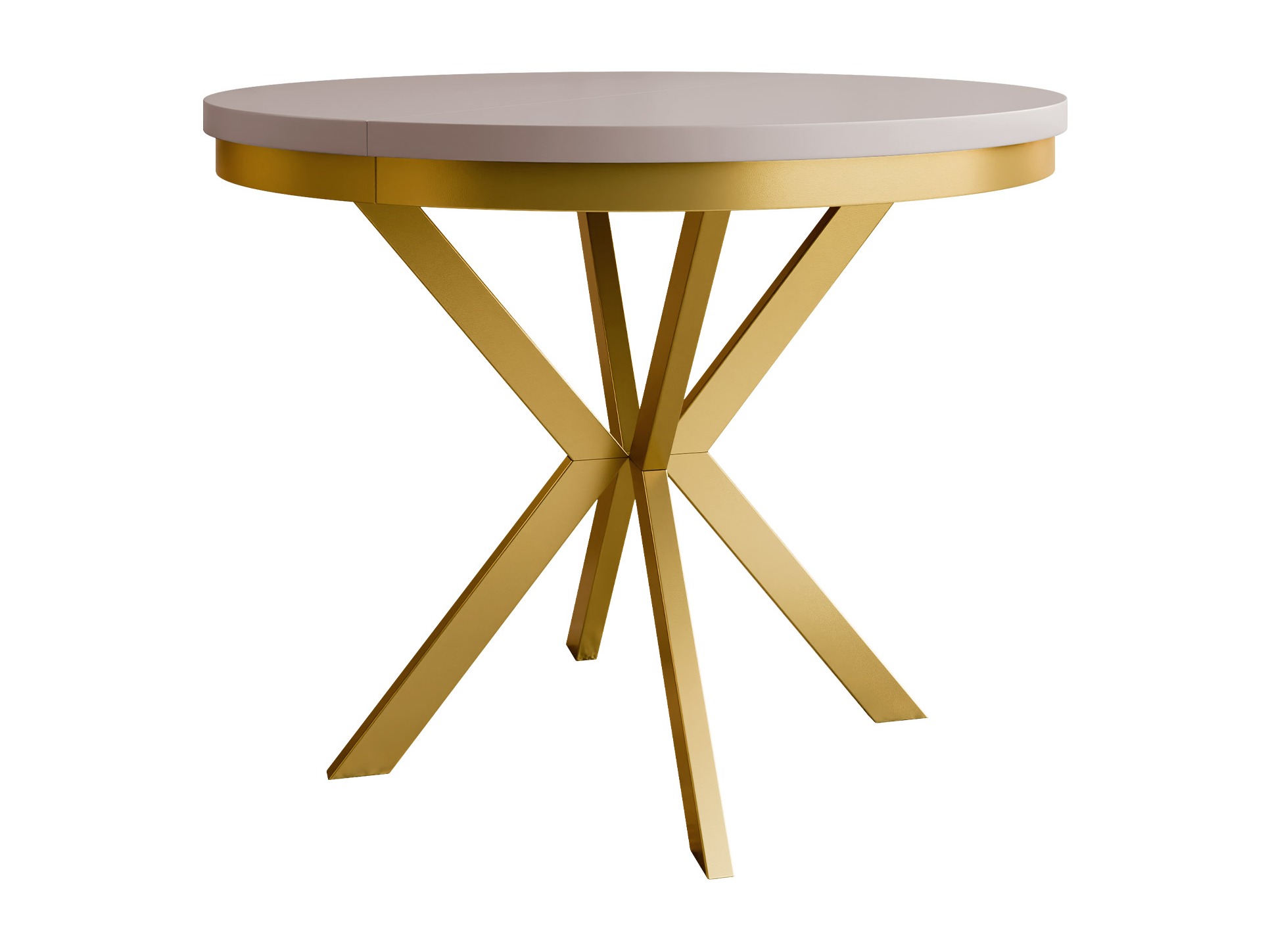 Table Oswego 157 (Cashmere + Golden)