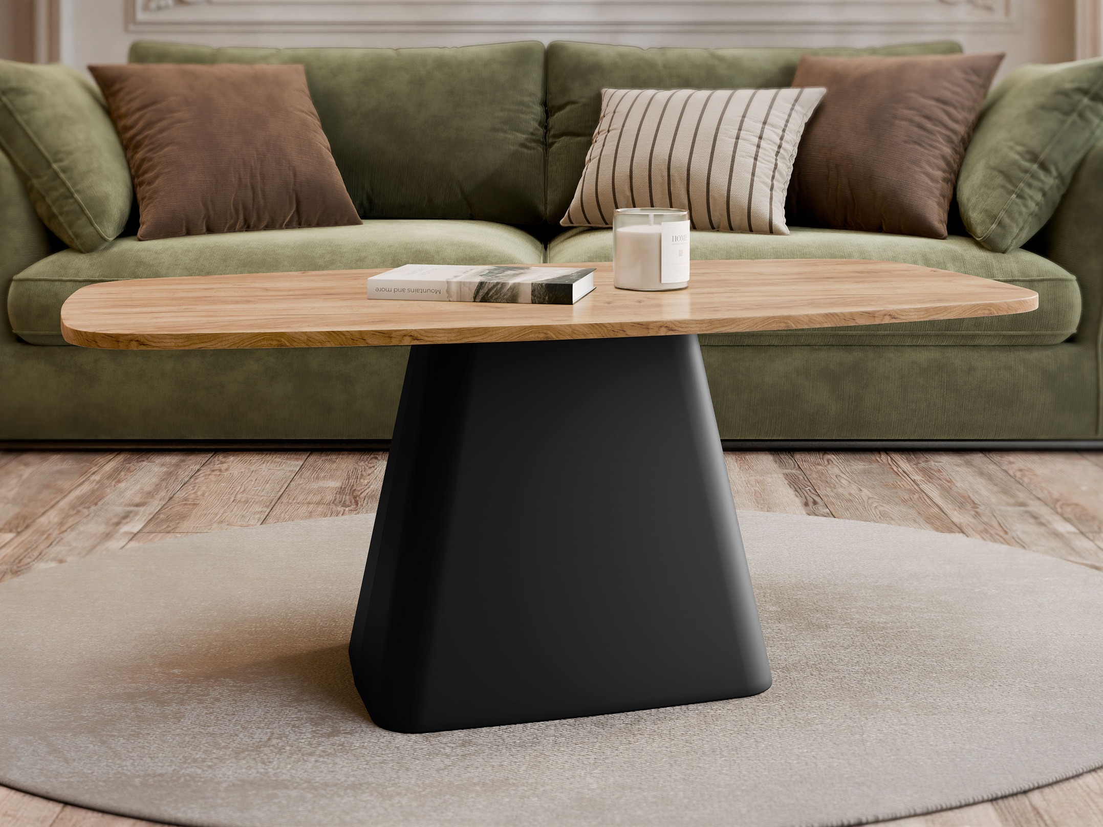 Coffee table Oswego 158 (Craft golden oak)